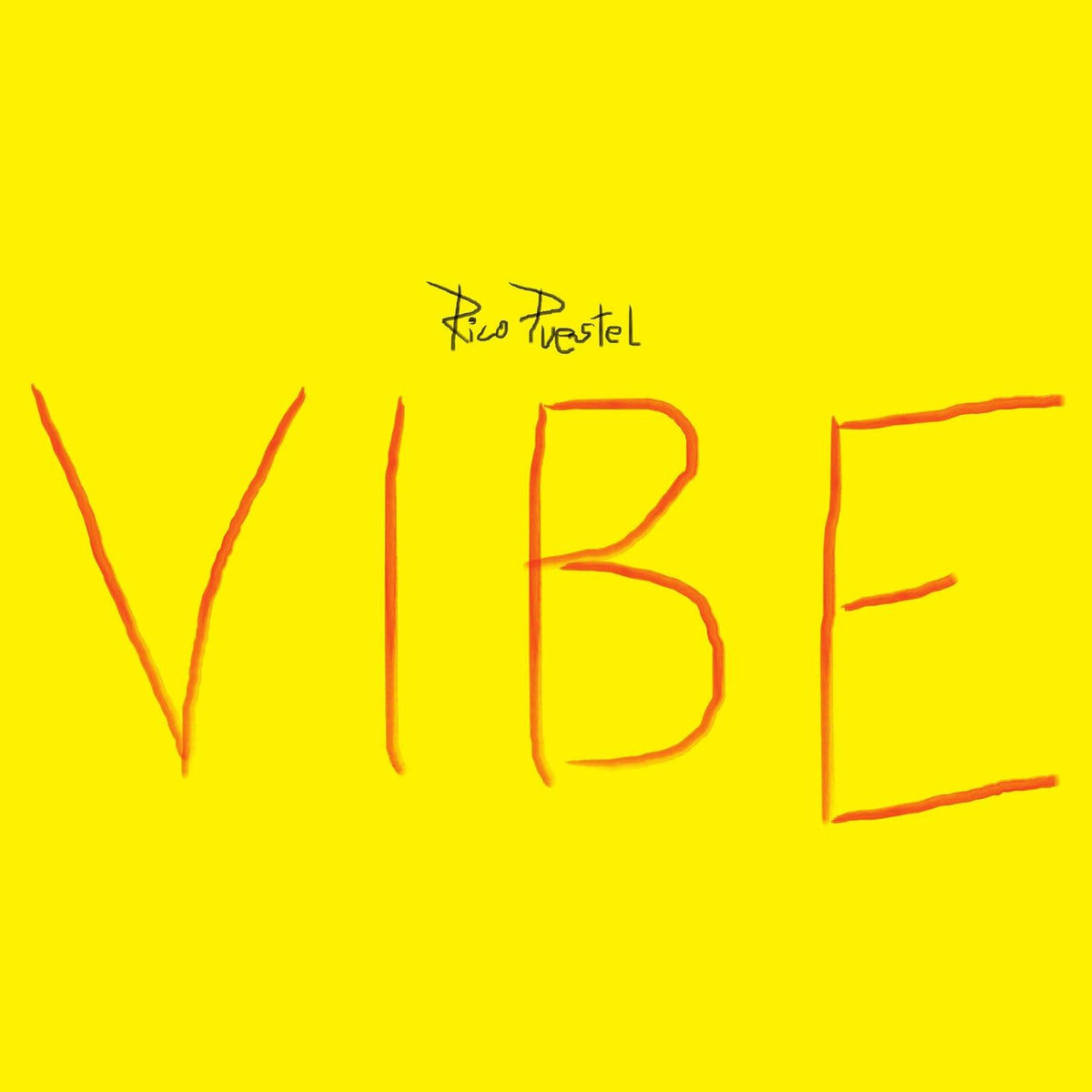 Rico Puestel – VIBE vinyl cover