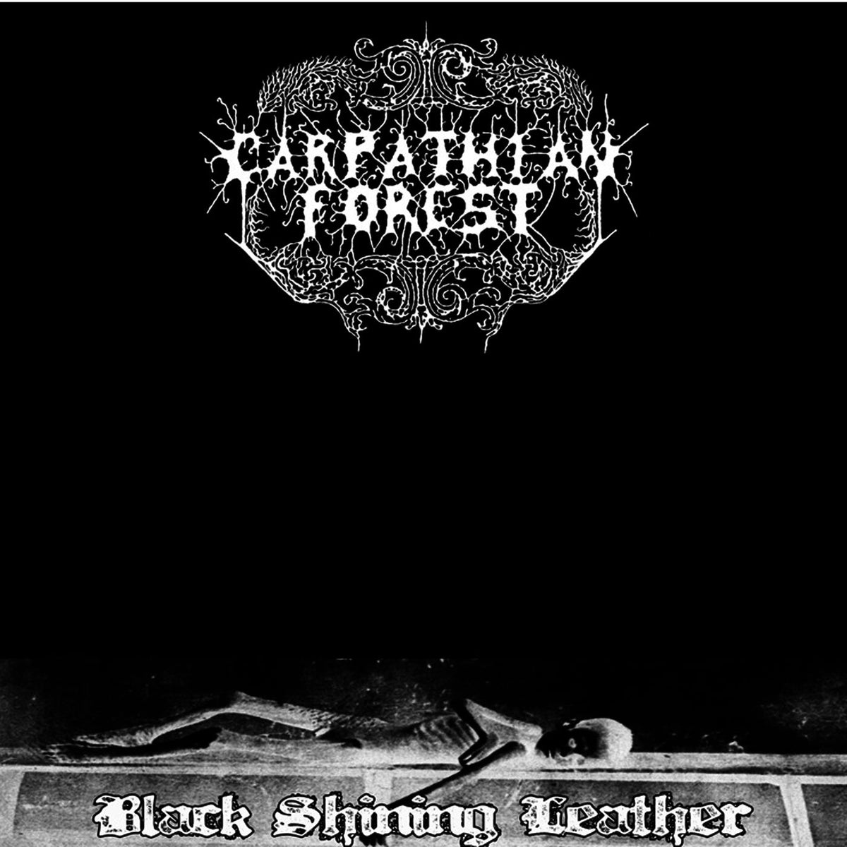 Carpathian Forest – Black Shining Leather vinyl record cover