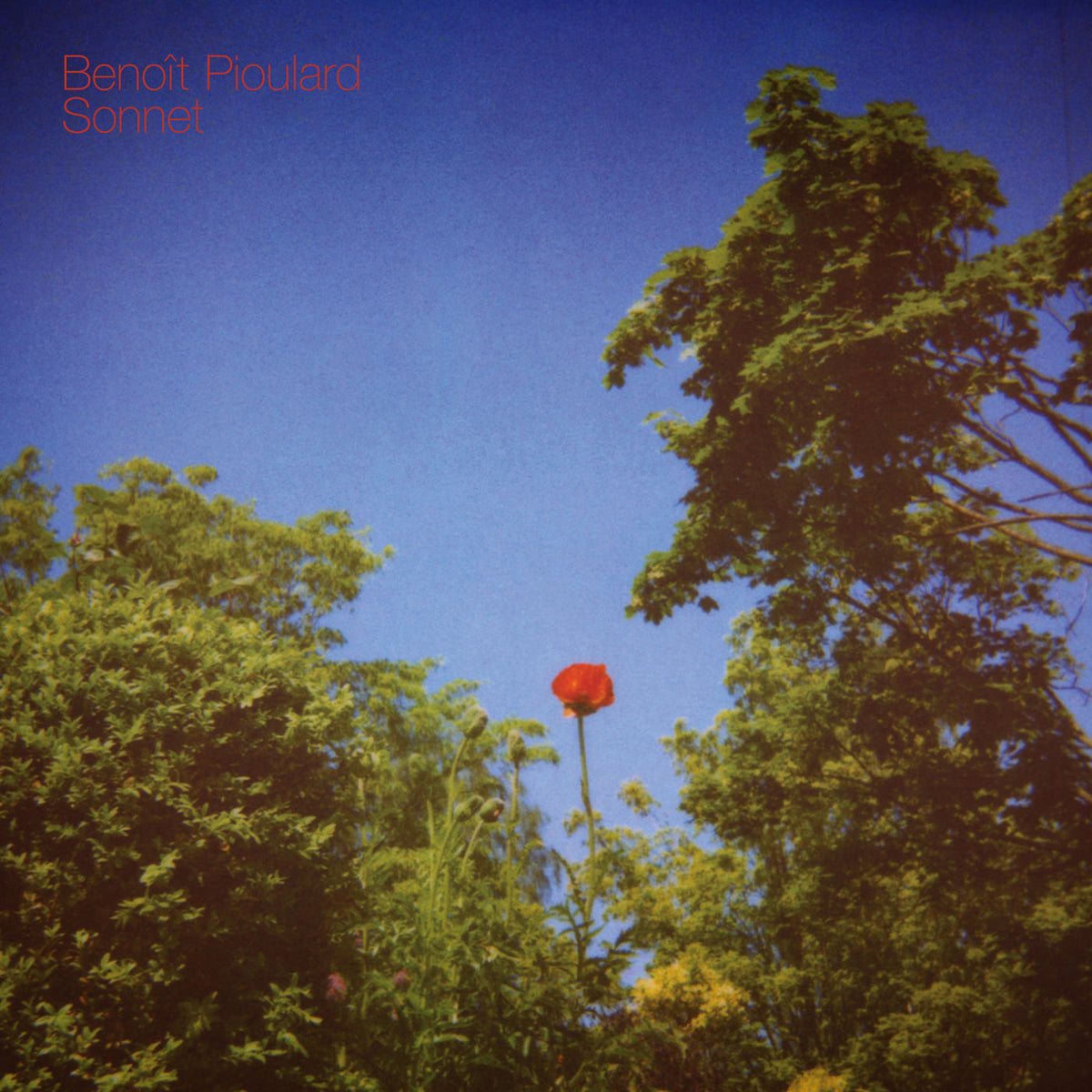 Benoit Pioulard – Sonnet vinyl cover