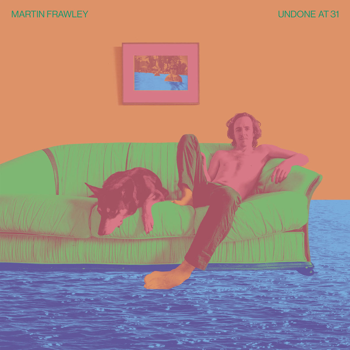Martin Frawley – Undone at 31 vinyl cover