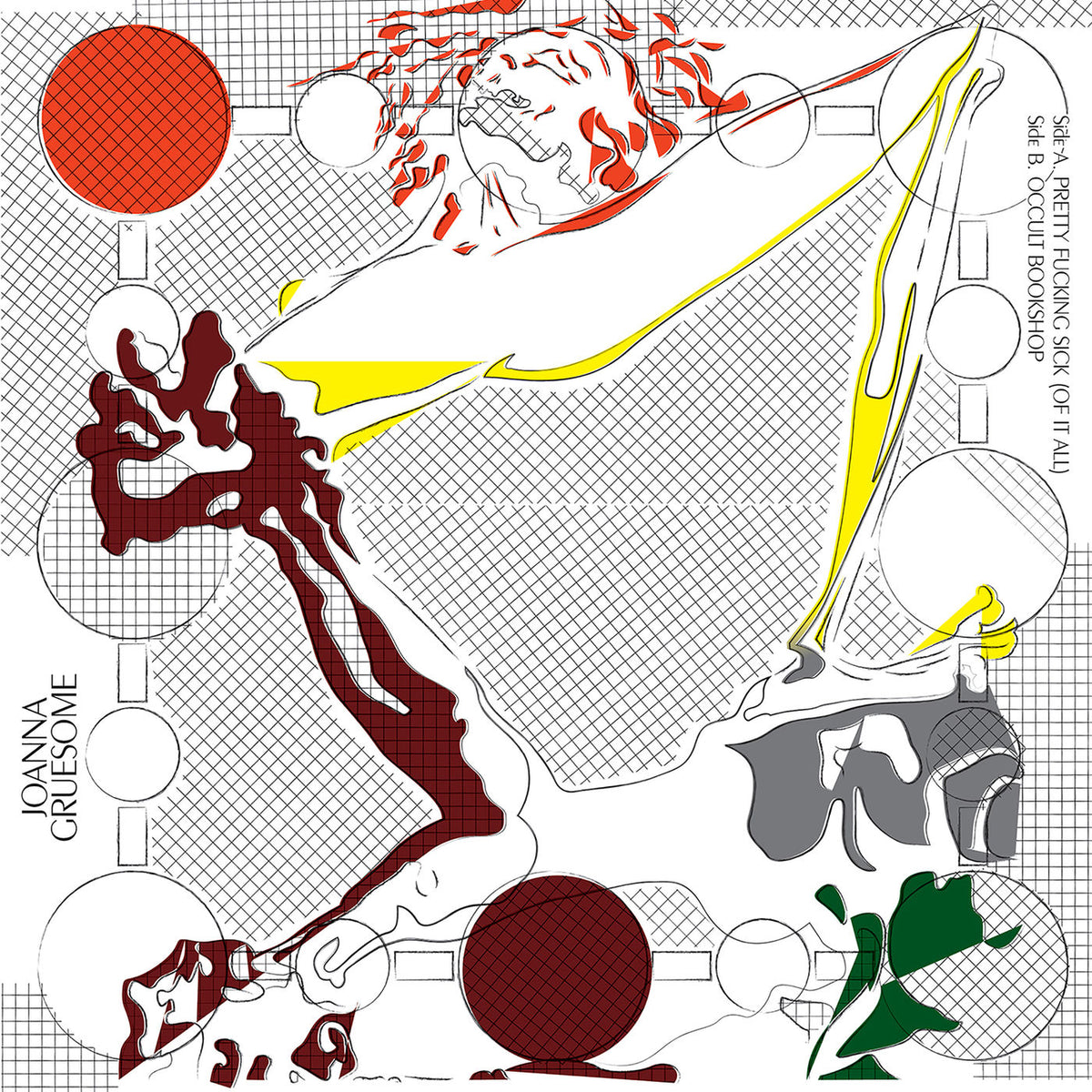 Joanna Gruesome – Pretty Fucking Sick (Of It All) vinyl cover