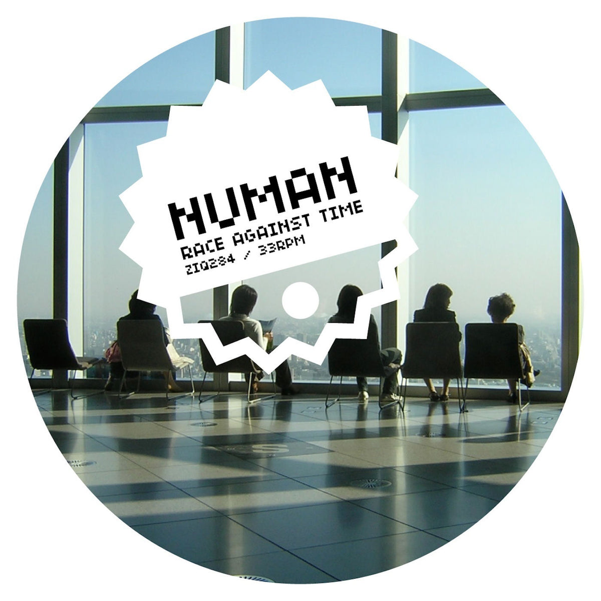 Numan – Race Against Time vinyl cover