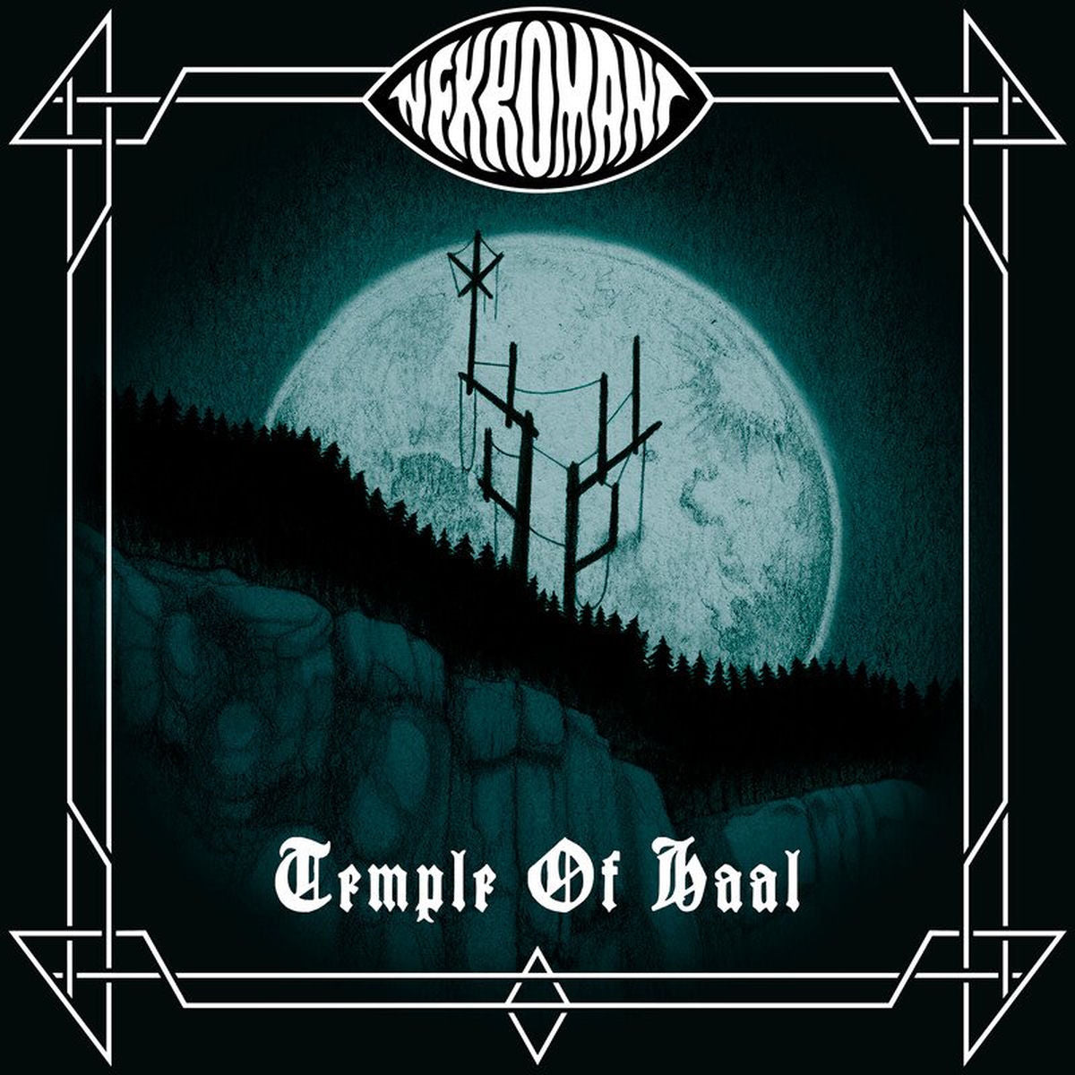 Nekromant – Temple of Haal vinyl record cover