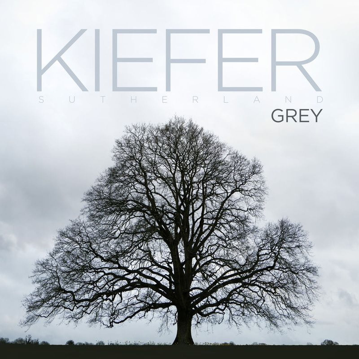 Kiefer Sutherland – Grey vinyl record cover