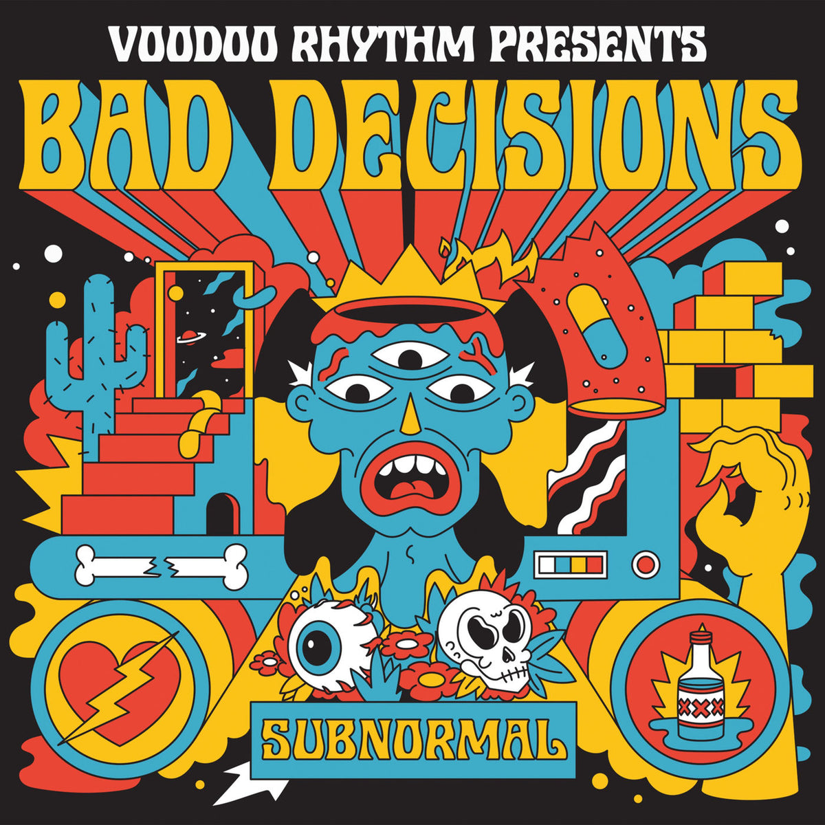 Bad Decisions – Subnormal [LP] vinyl record cover
