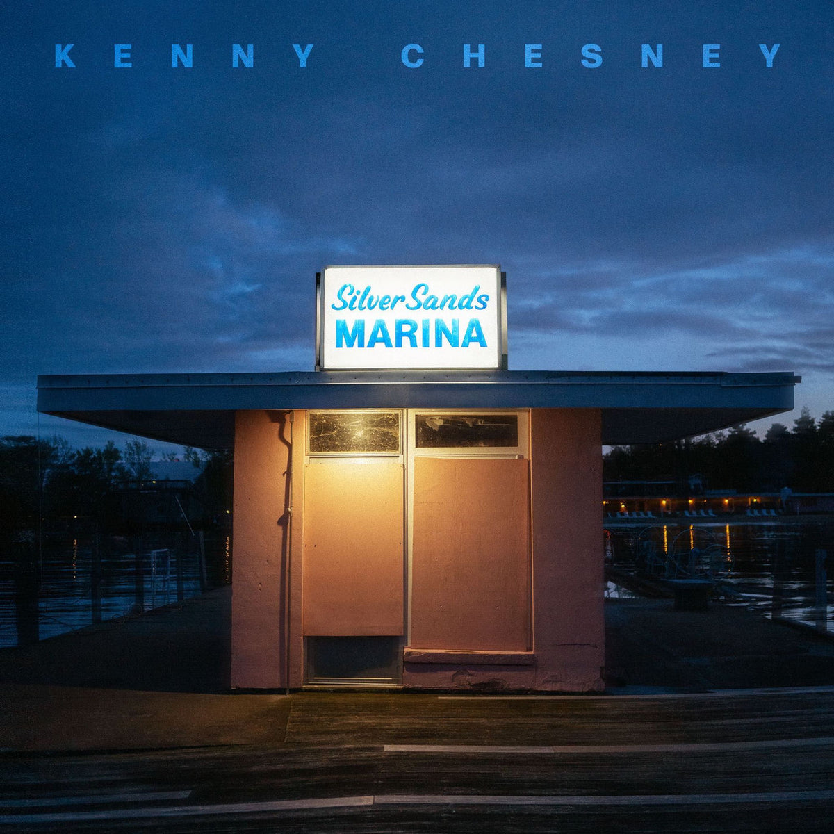 Kenny Chesney – Silver Sands Marina vinyl record cover