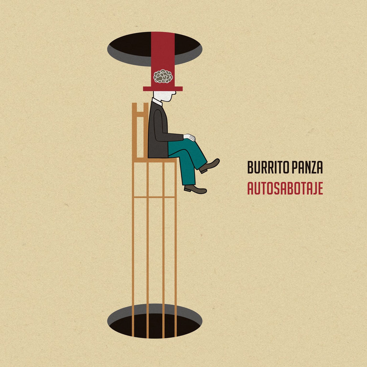 Burrito Panza – Autosabotaje vinyl record cover