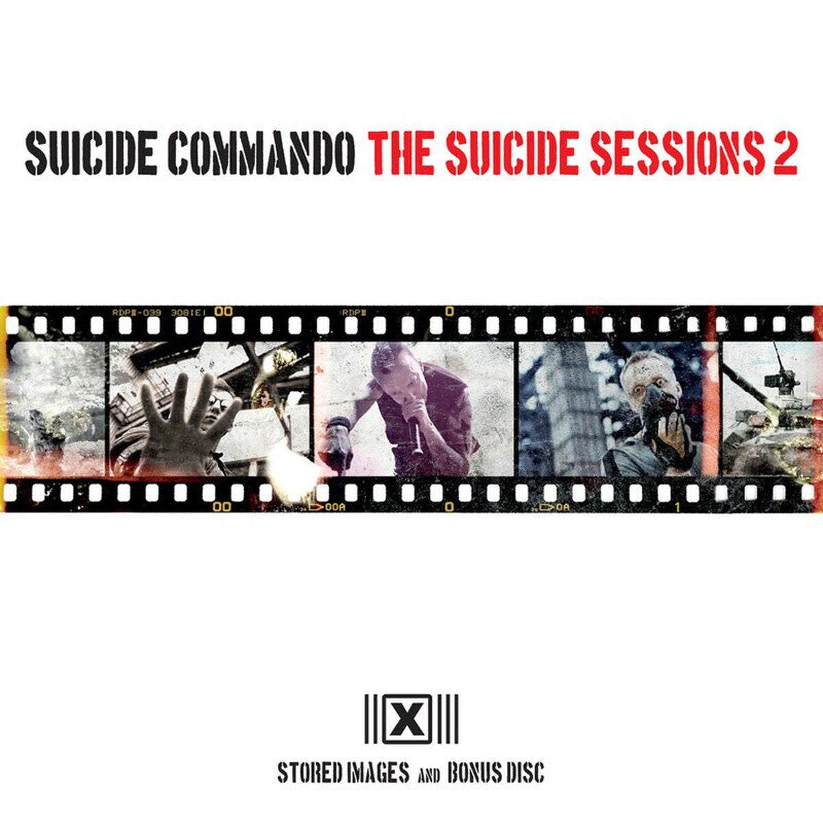 Suicide Commando – The Suicide Sessions 2 vinyl record cover