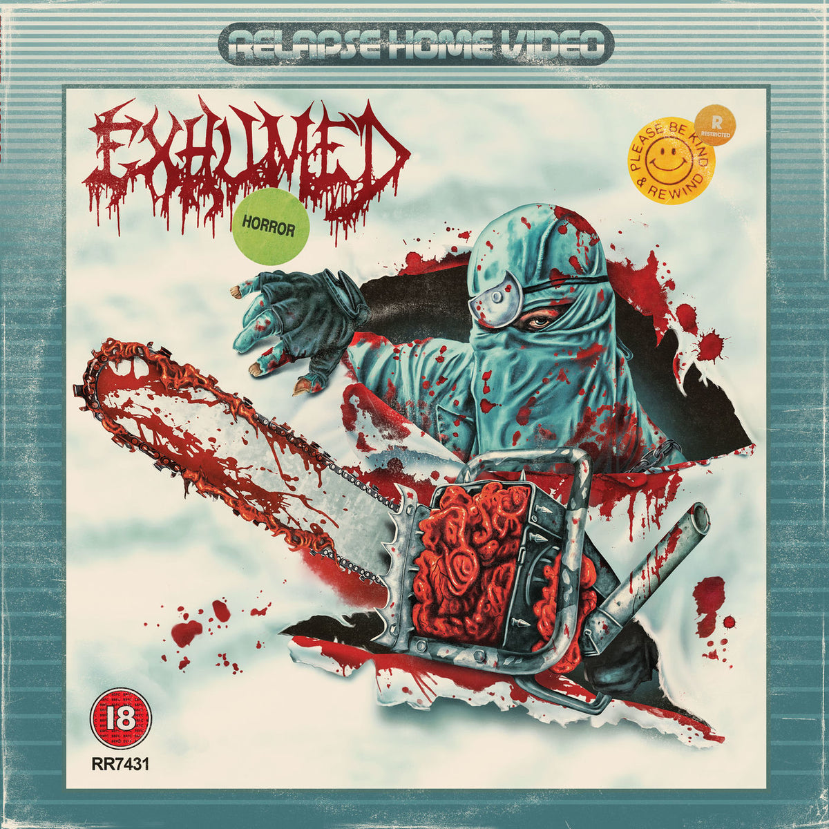 Exhumed – Horror Lp vinyl record cover