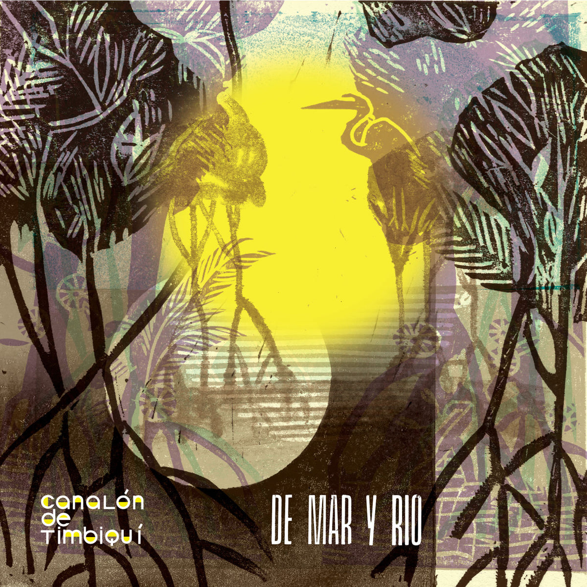 Canalon De Timbiqui – De Mar Y Rio vinyl record cover