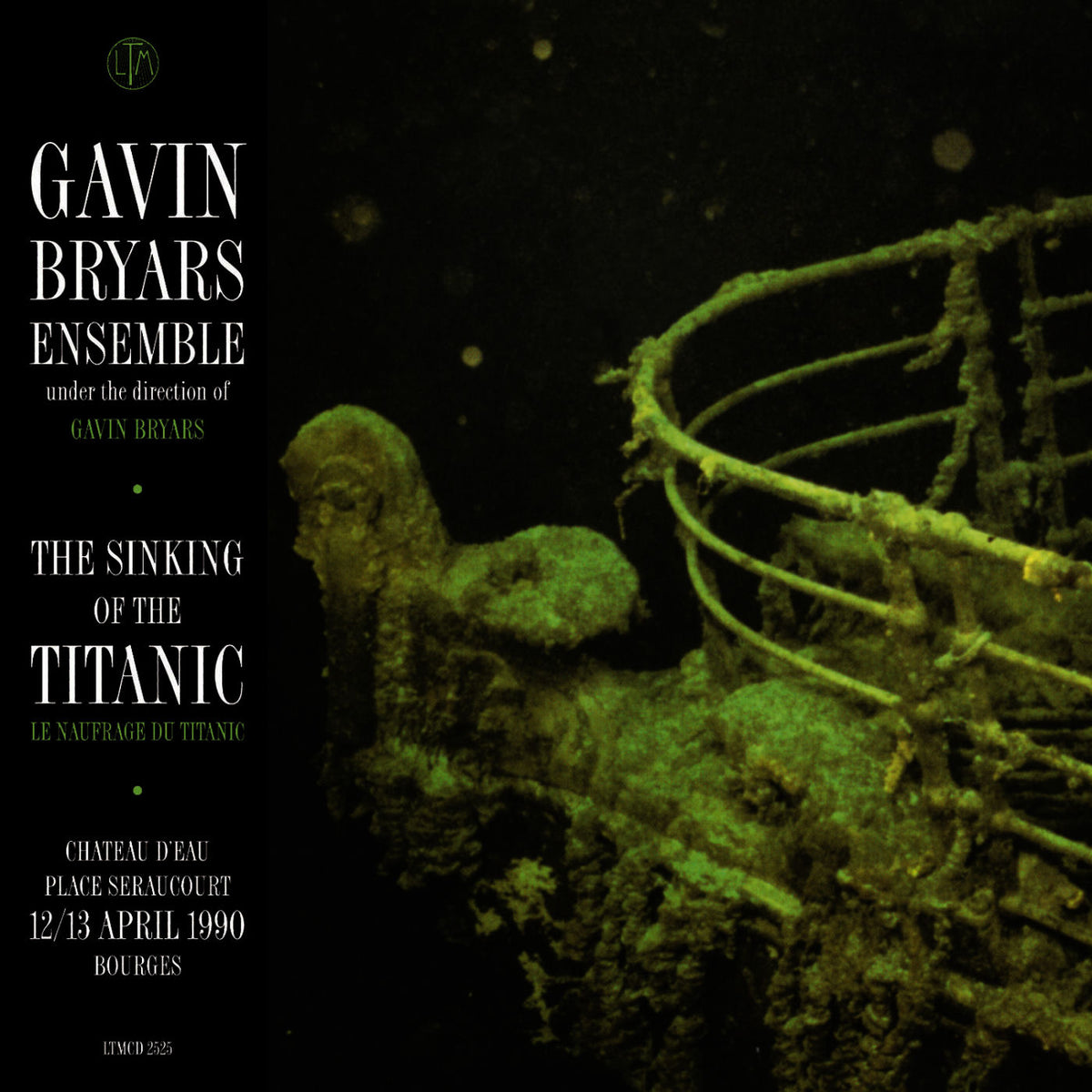 Gavin Bryars – The Sinking of the Titanic (Live) vinyl cover