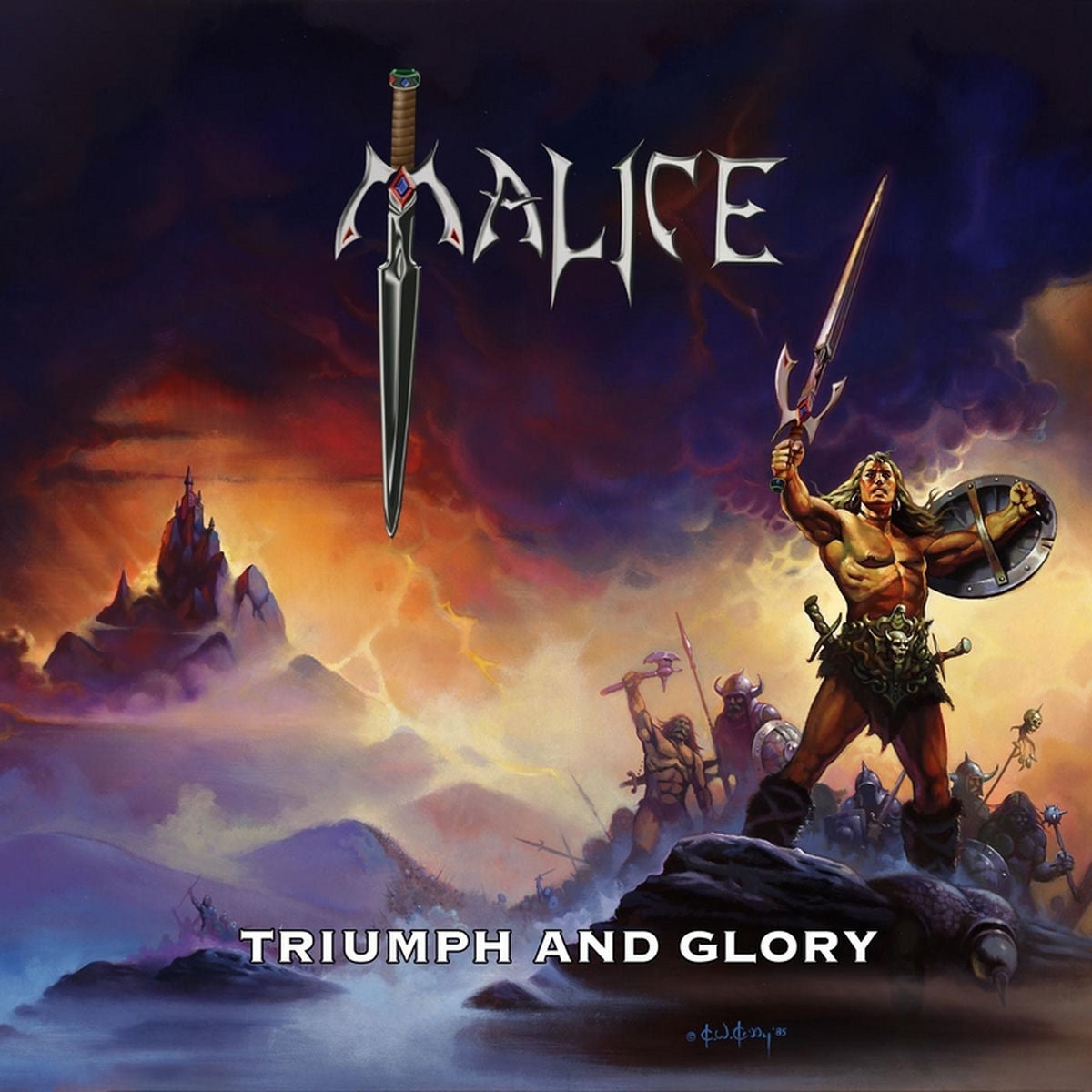 Malice – Triumph And Glory vinyl record cover