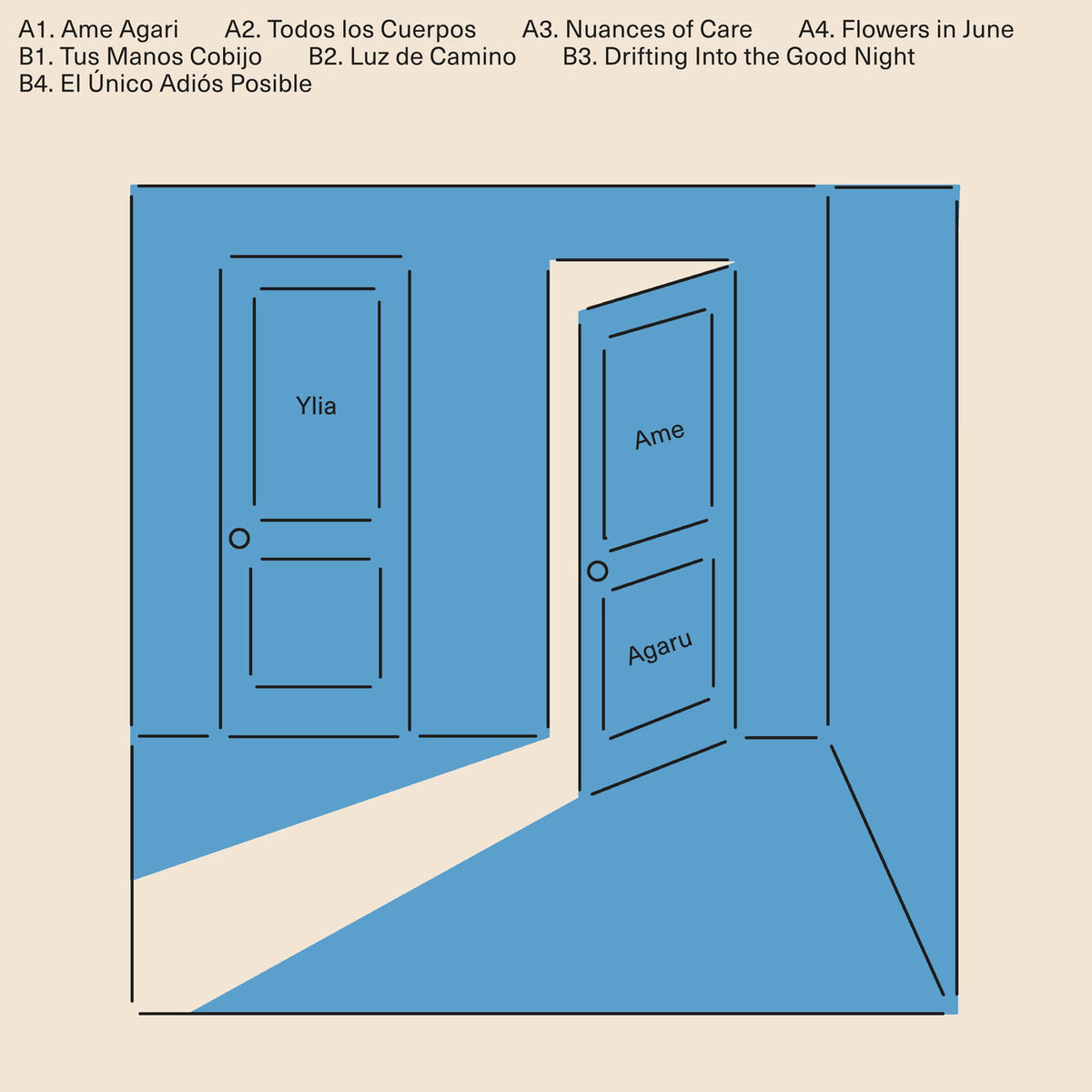 YLIA – Ame Agaru vinyl record cover