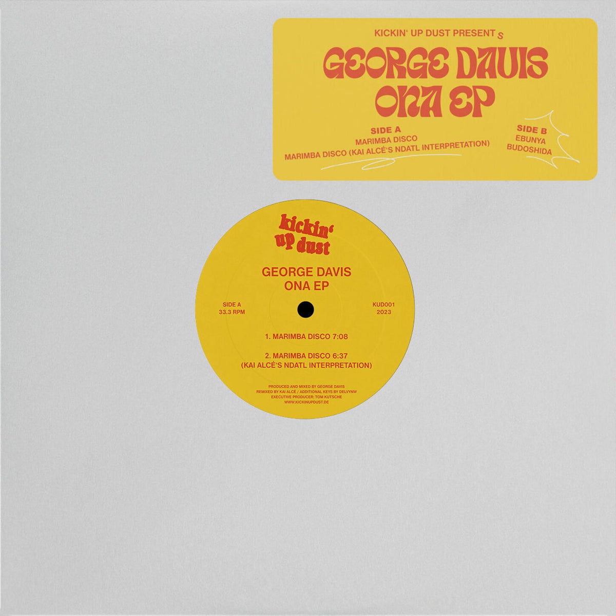 George Davis – Ona Ep vinyl cover