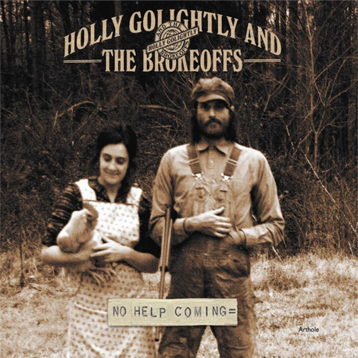Holly Golightly & The Brokeoffs – No Help Coming vinyl record cover