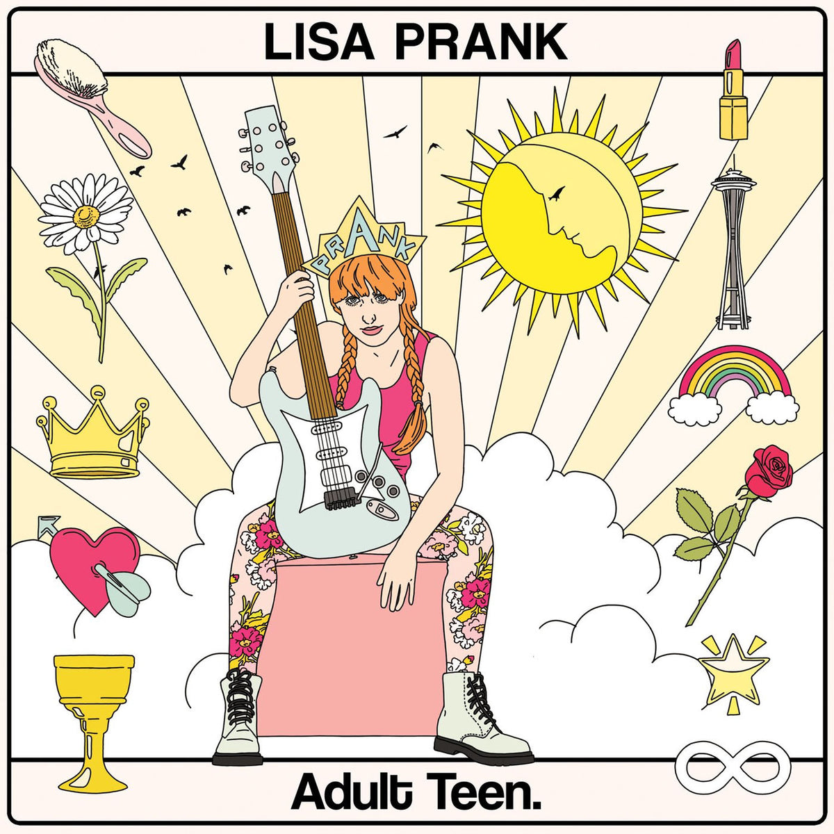 Lisa Prank – Adult Teen vinyl cover