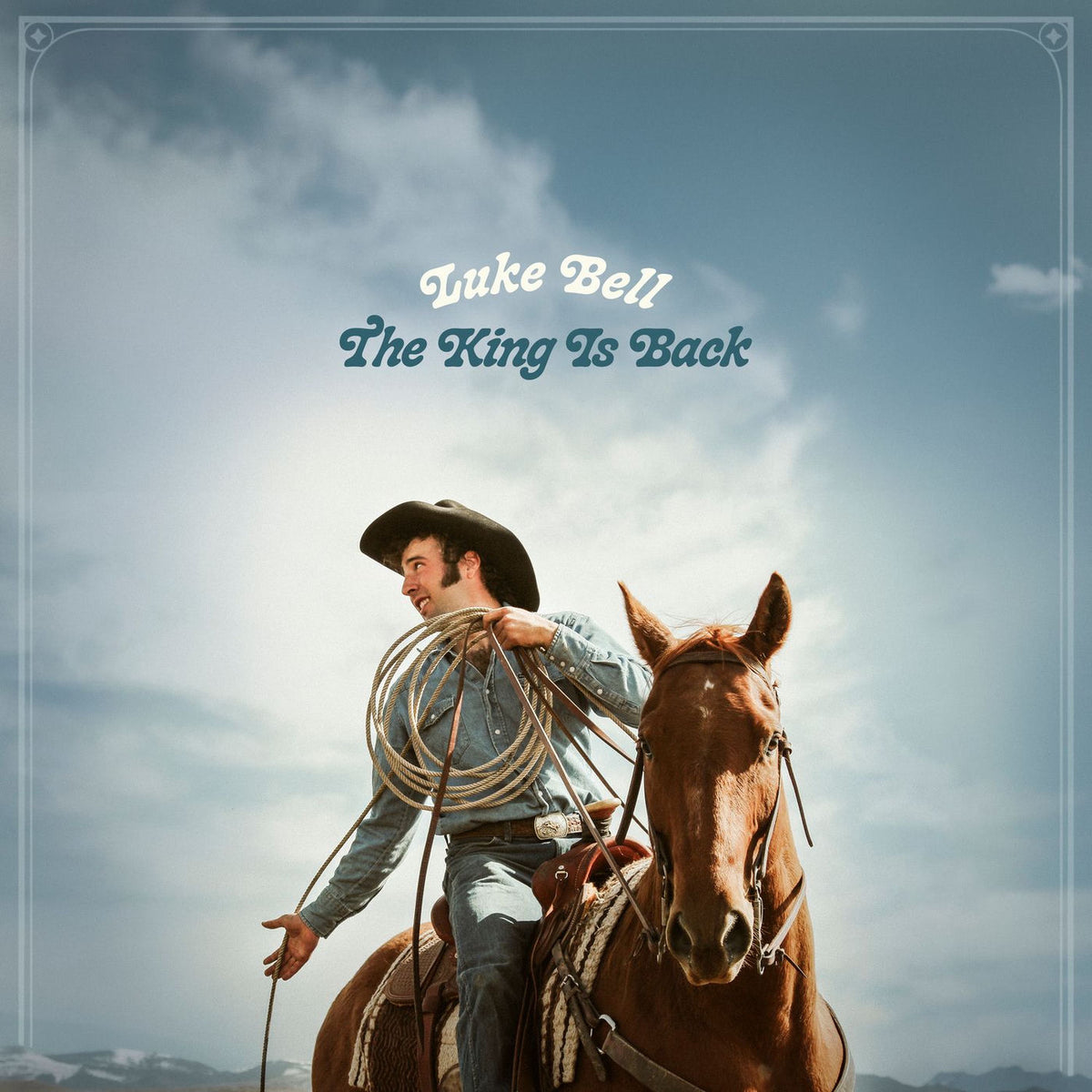 Luke Bell – The King Is Back vinyl record cover