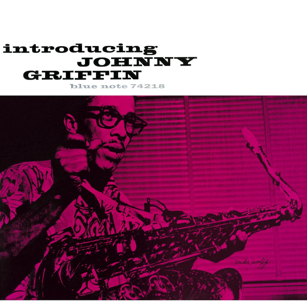 Johnny Griffin – Introducing Johnny Griffin vinyl record cover