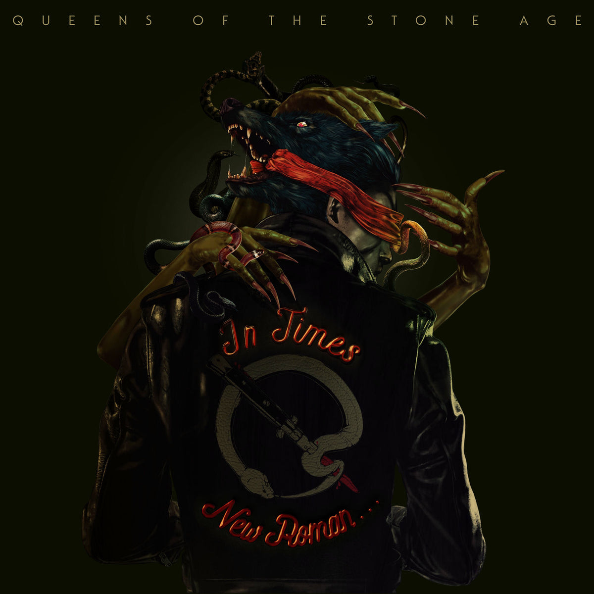 Queens of the Stone Age – In Times New Roman... vinyl record cover