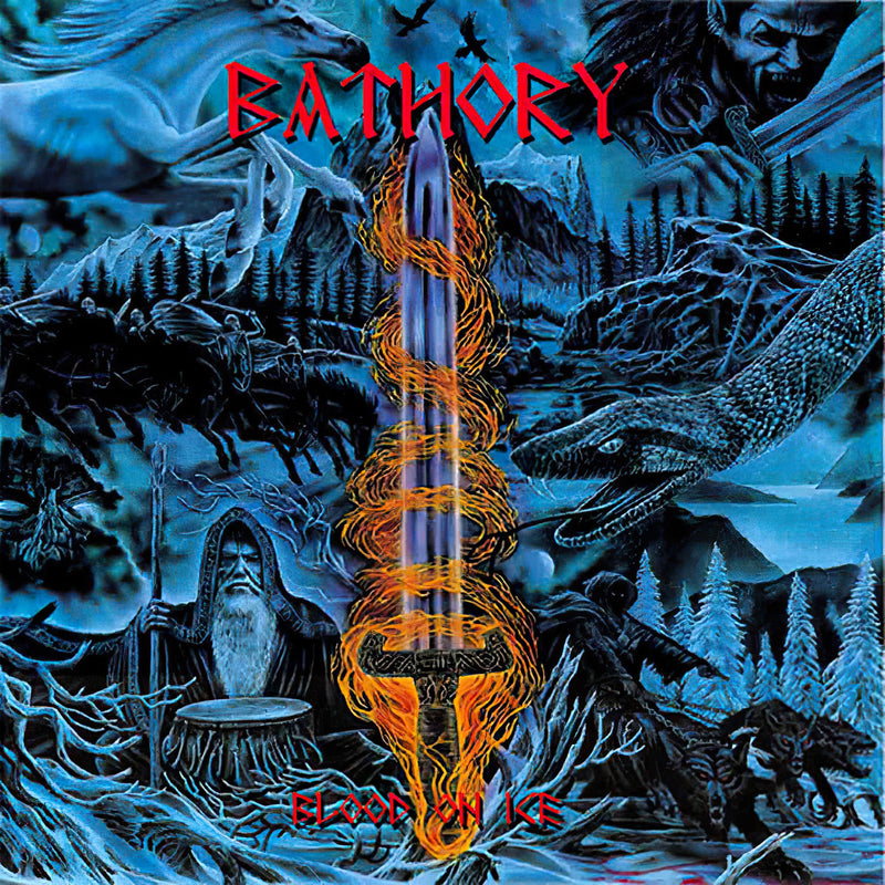 Bathory – Blood On Ice vinyl record cover