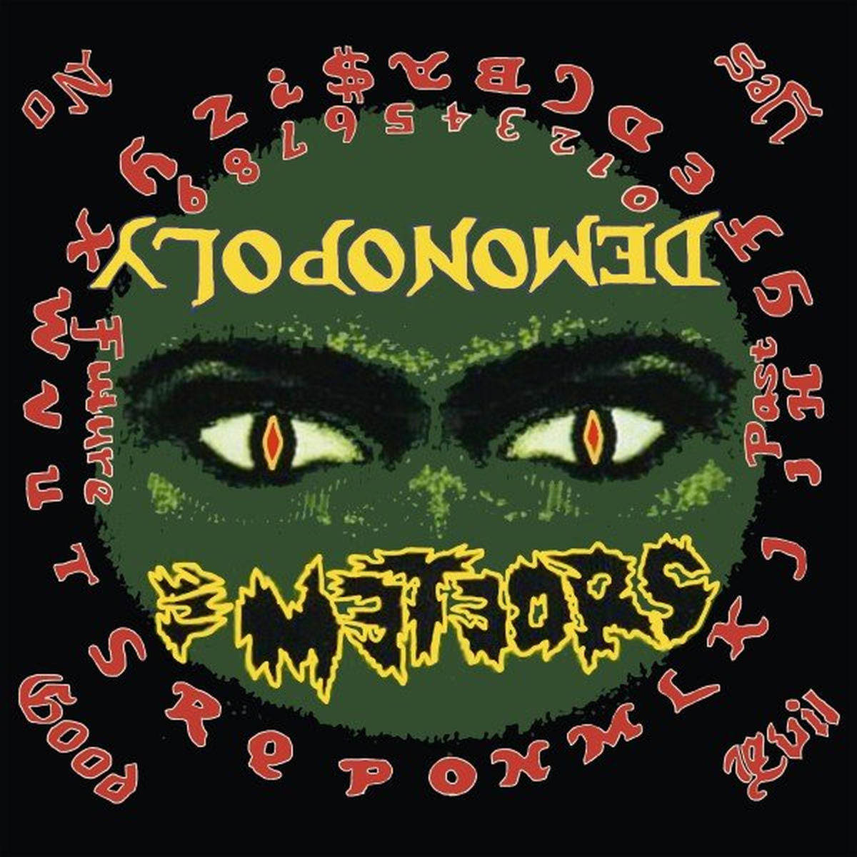 The Meteors – Demonopoly vinyl record cover
