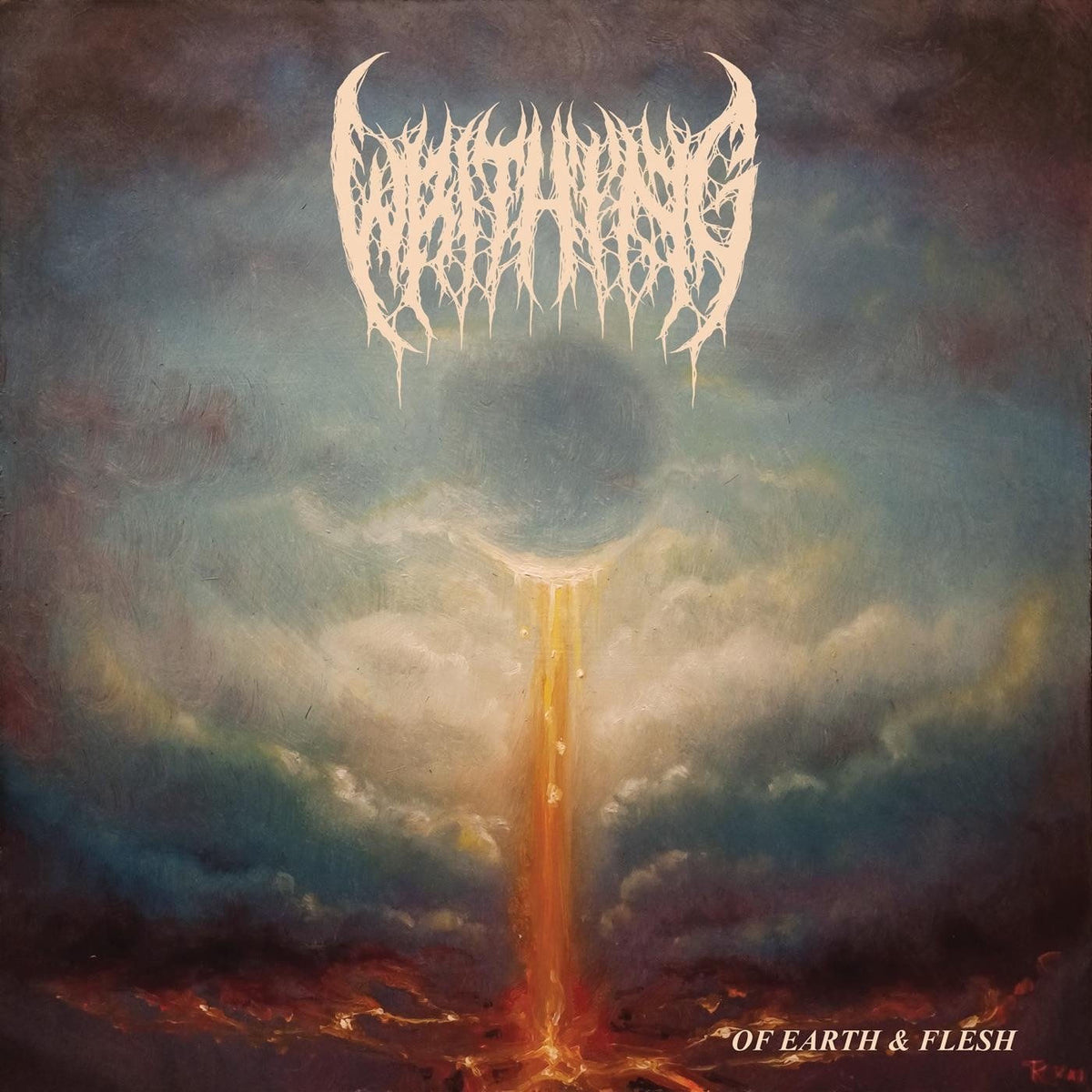 Writhing – Of Earth & Flesh vinyl record cover