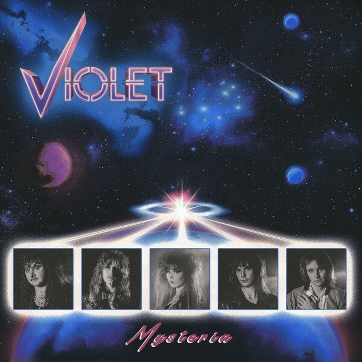 Violet – Mysteria vinyl record cover