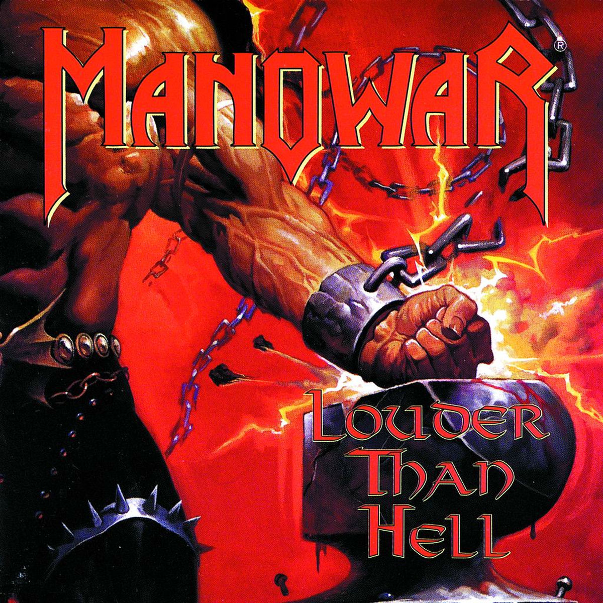 Manowar – Louder Than Hell (2LP) vinyl record cover