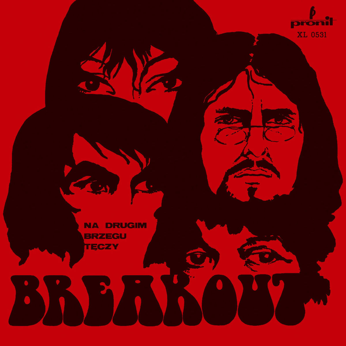 Breakout – Na Drugim Brzegu Teczy vinyl record cover