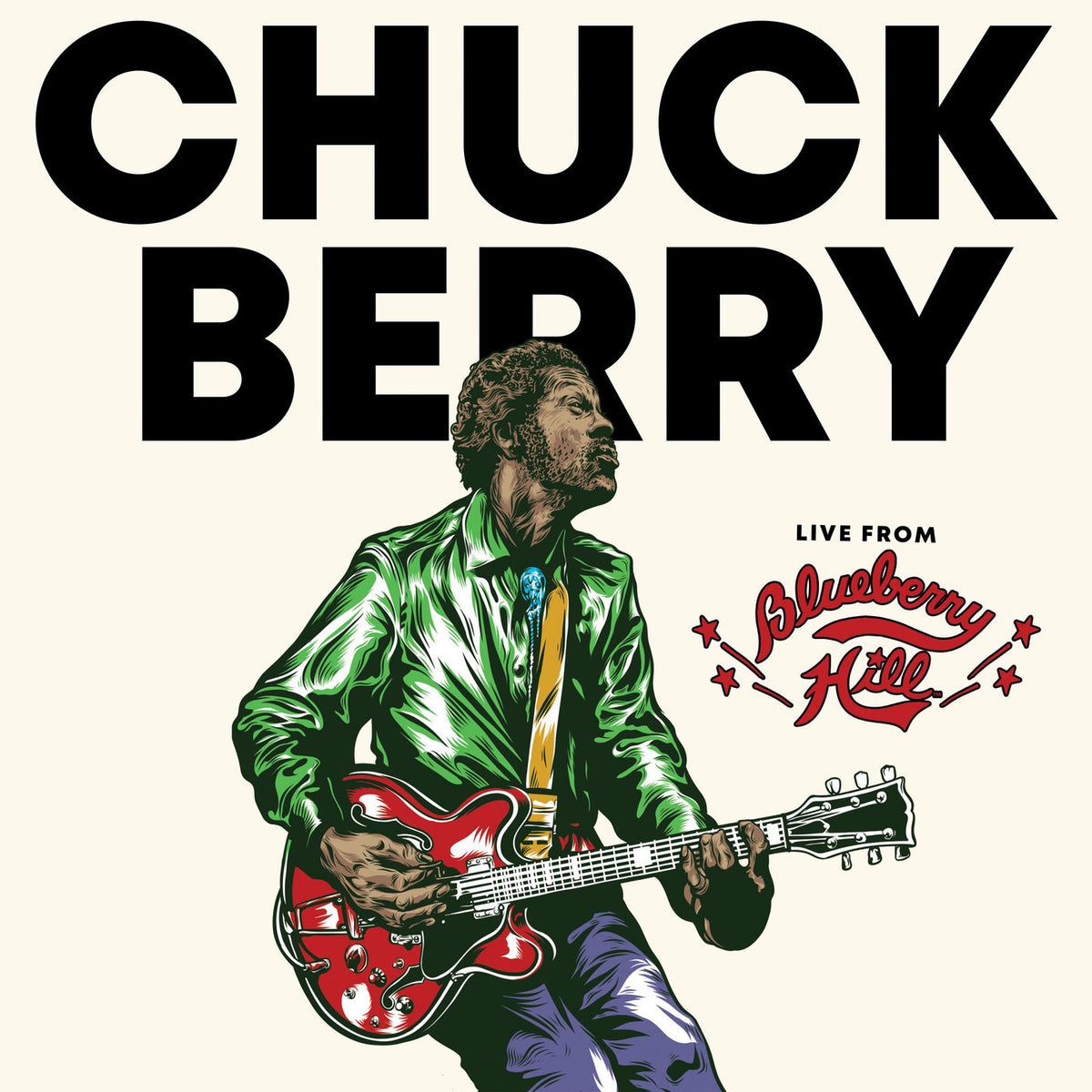 Chuck Berry – Live from Blueberry Hill vinyl record cover