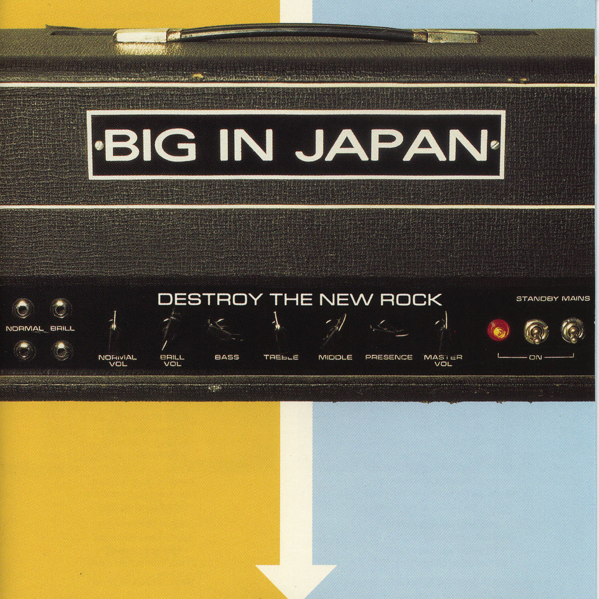 Big In Japan – Destroy The New Rock vinyl record cover