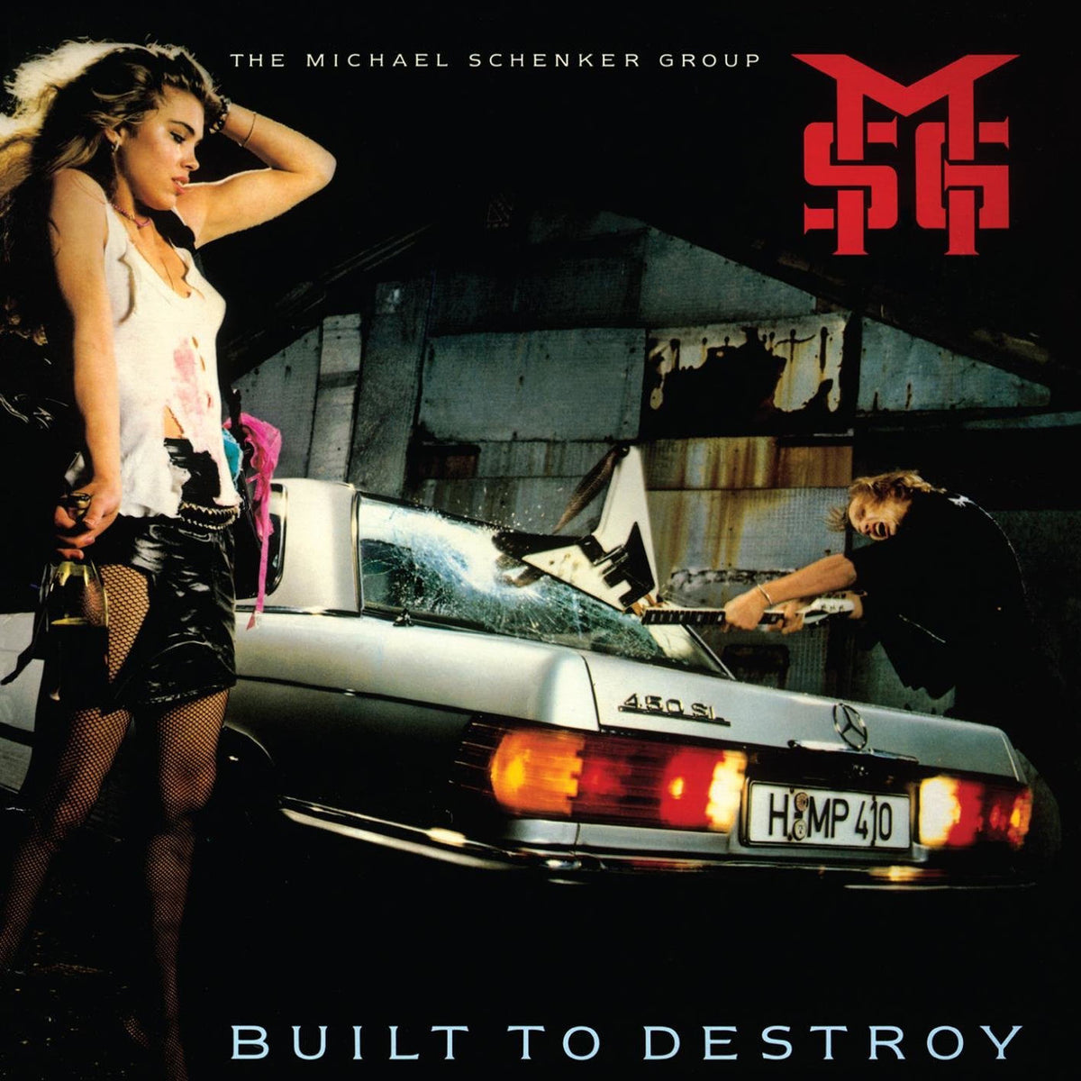 Michael Schenker Group – Built To Destroy vinyl record cover