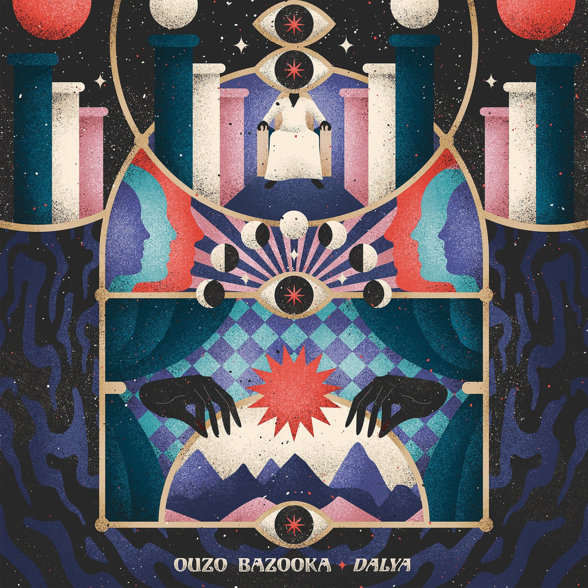 Ouzo Bazooka – Dalya vinyl record cover