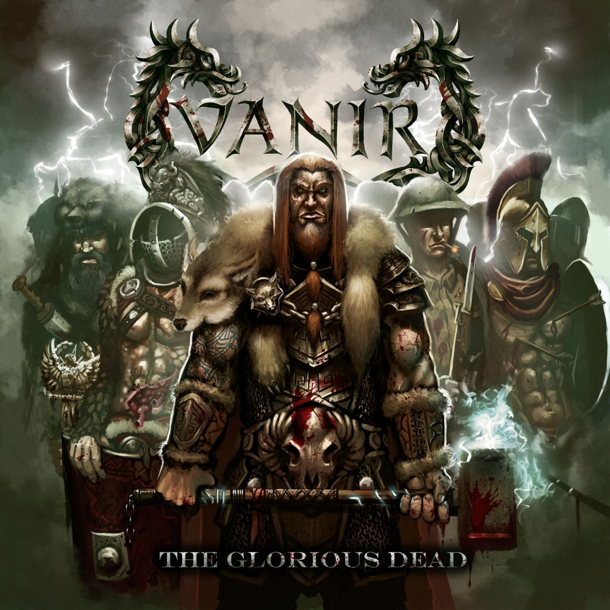 Vanir – The Glorious Dead vinyl record cover