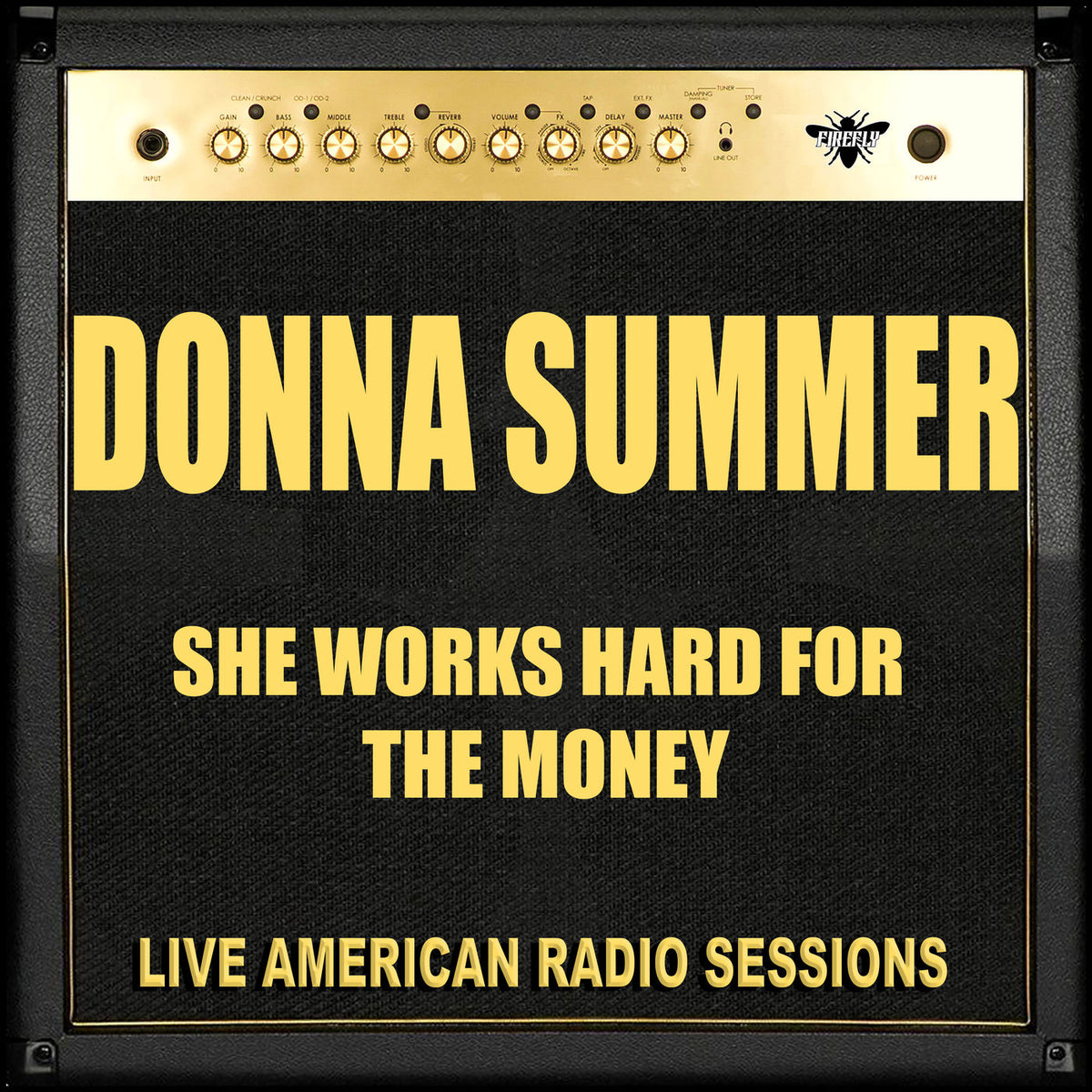 Donna Summer – She Works Hard For The Money (Live) vinyl cover
