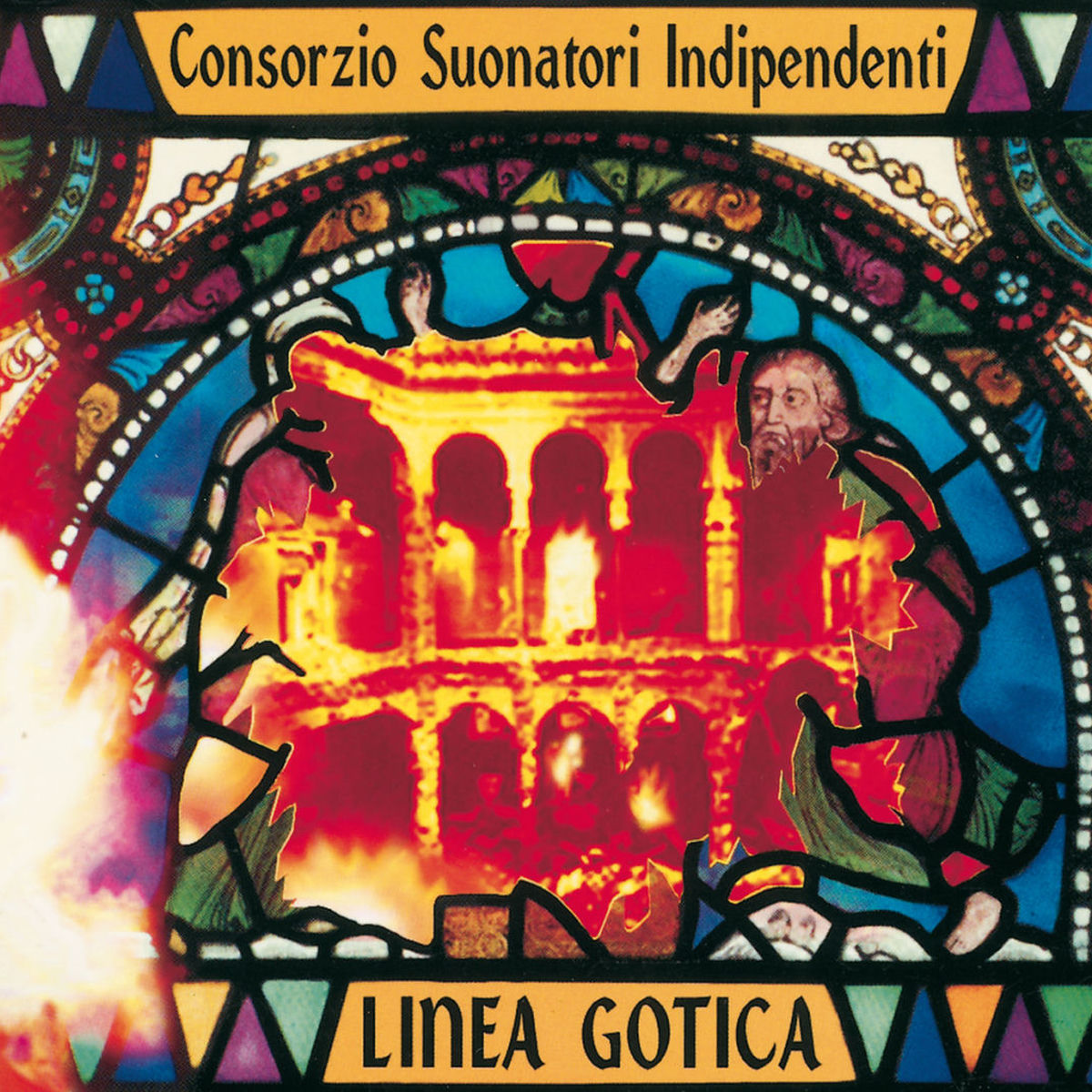 C.S.I. – Linea Gotica vinyl record cover