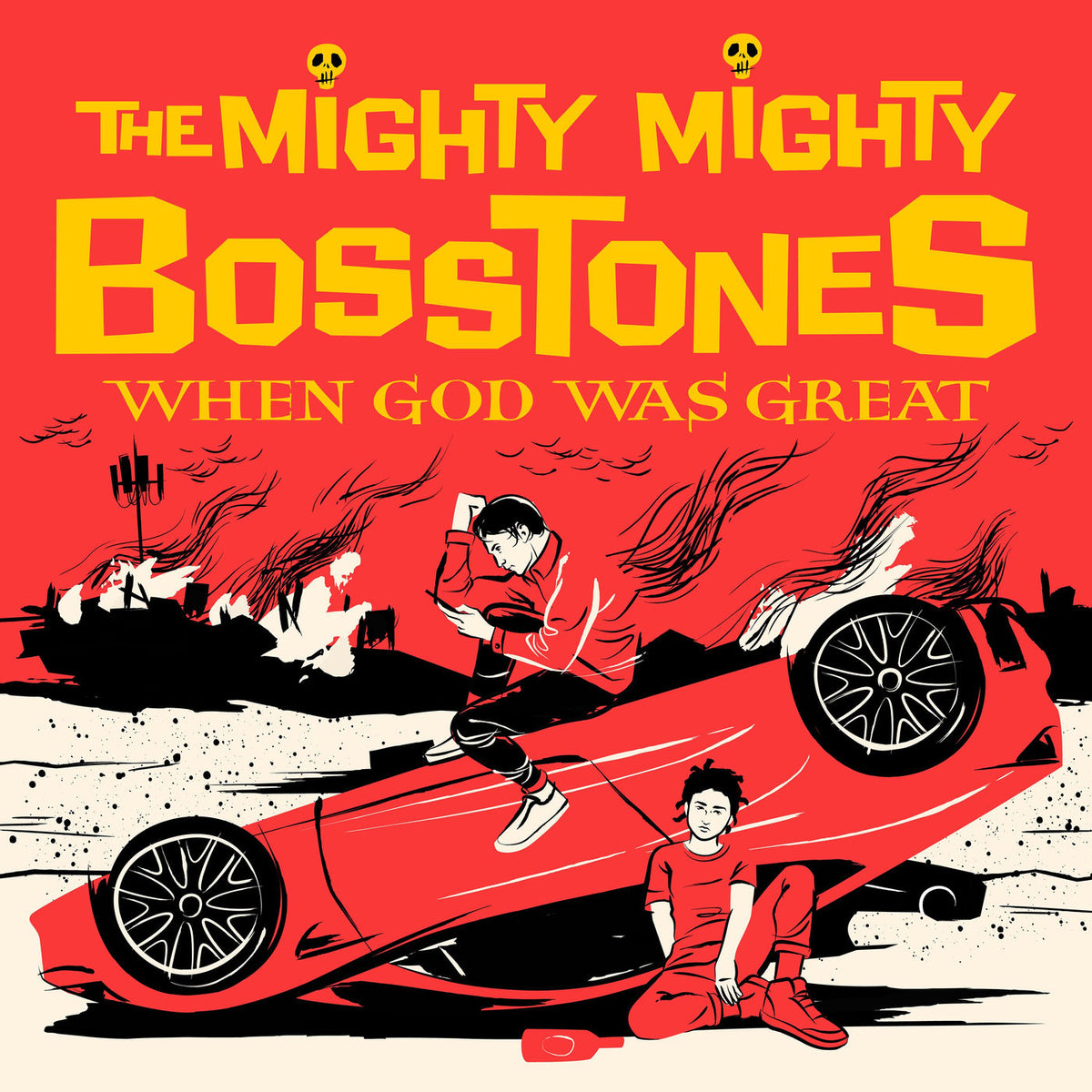 The Mighty Mighty Bosstones – When God Was Great vinyl record cover