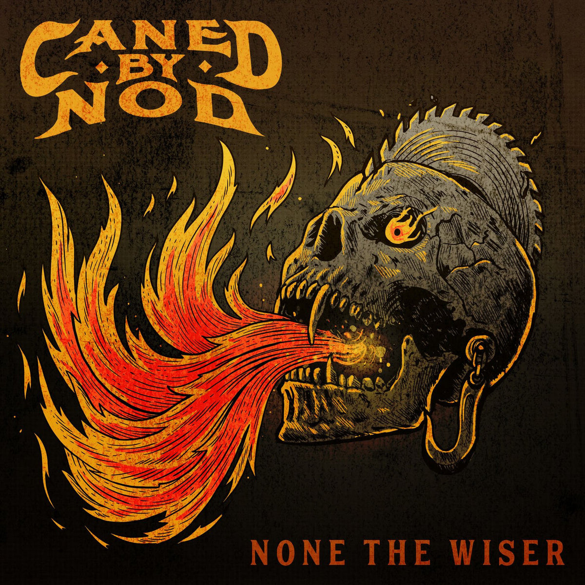 Caned By Nod – None the Wiser vinyl record cover