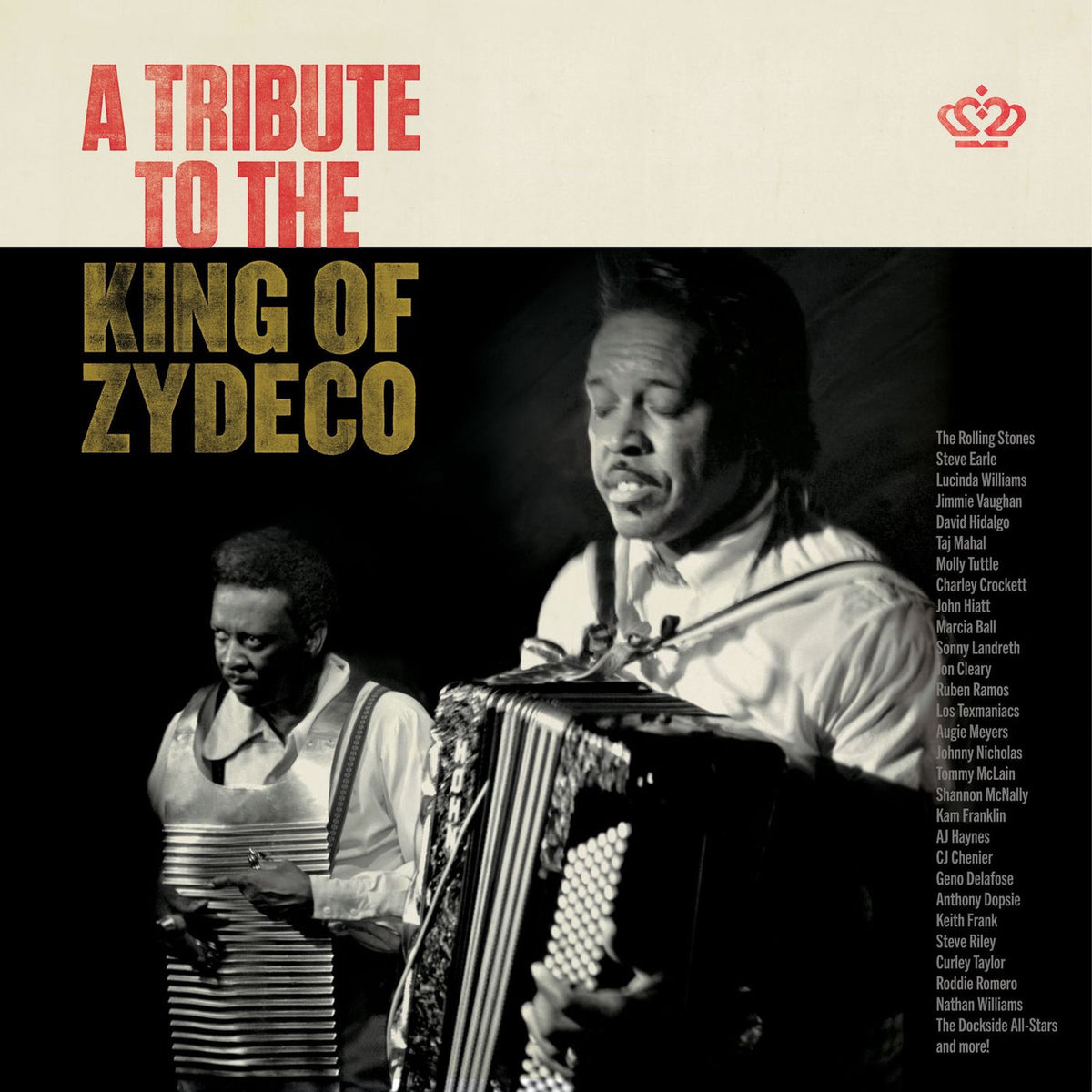 Various Artists – A Tribute to the King of Zydeco vinyl record cover