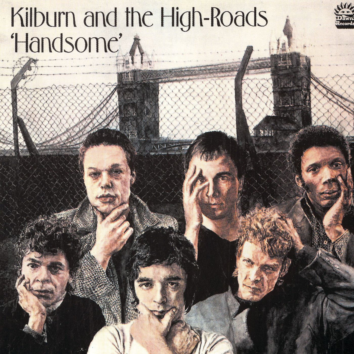 Kilburn and the High Roads – Handsome vinyl record cover