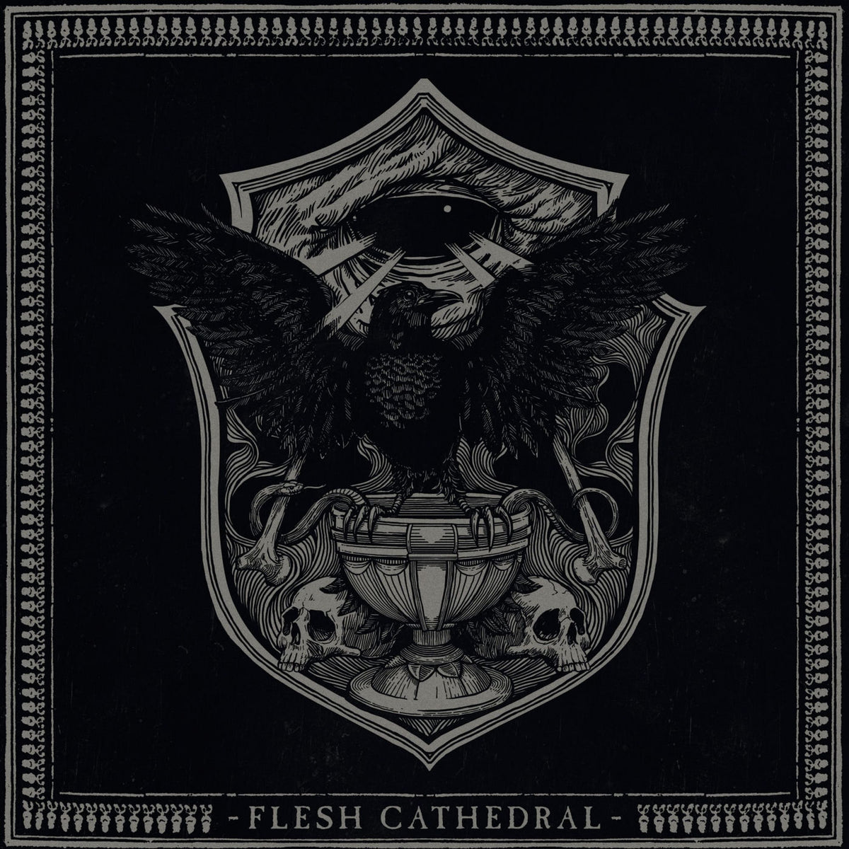 Svartidaudi – Flesh Cathedral vinyl record cover