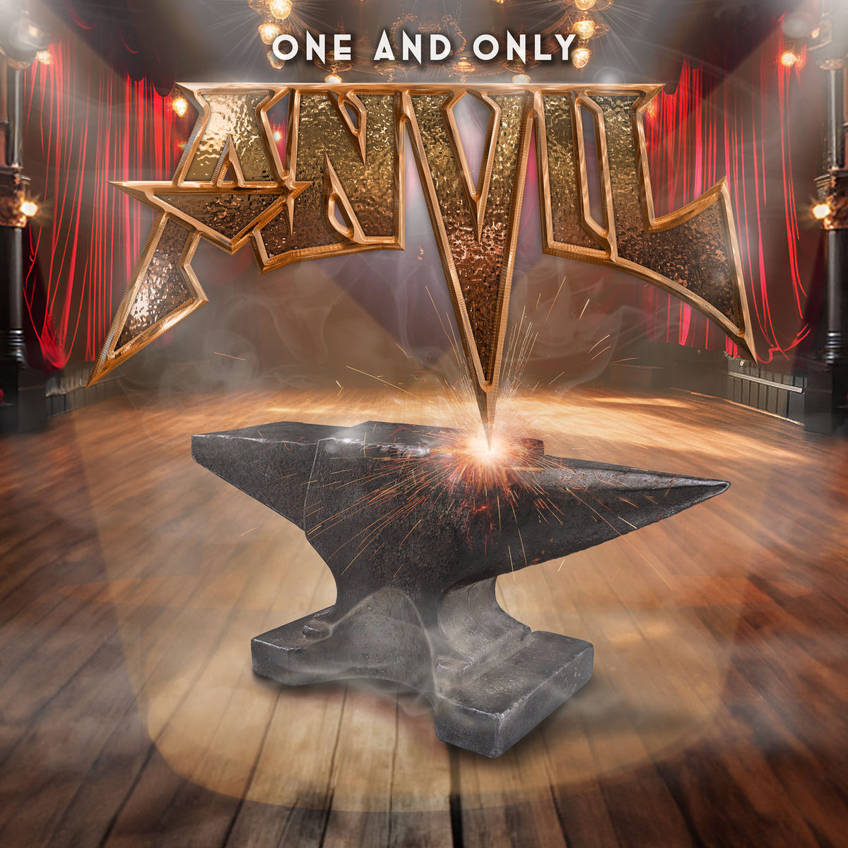 Anvil – One And Only (Gold Vinyl) vinyl record cover