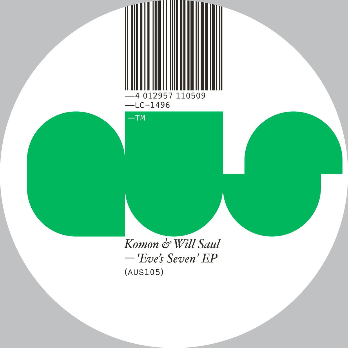Will Saul – Eve's Seven vinyl cover