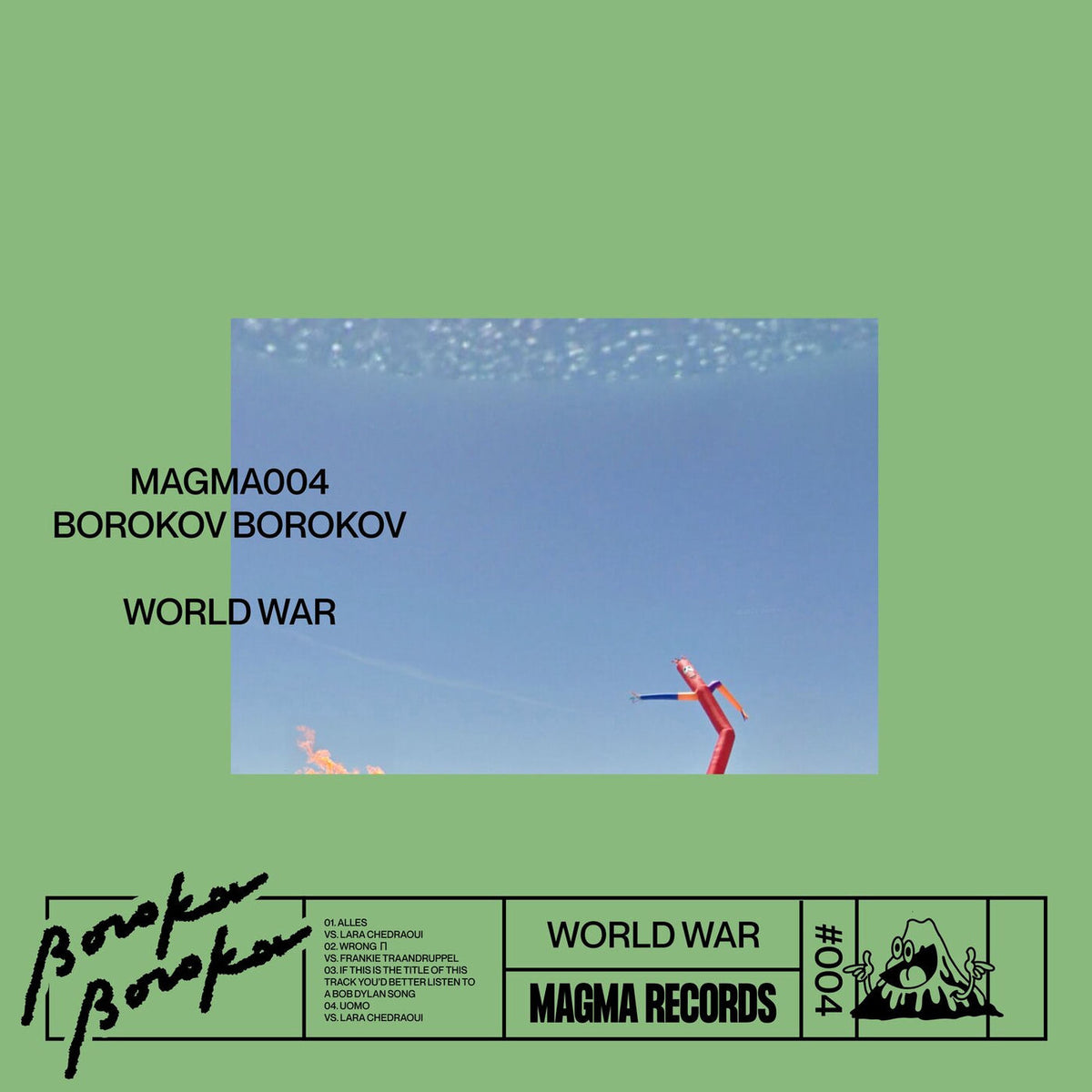 Borokov Borokov – World War EP vinyl cover