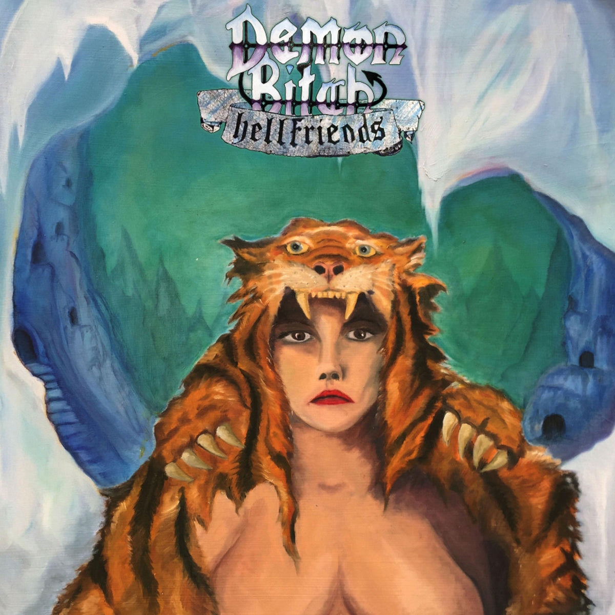 Demon Bitch – Hellfriends vinyl record cover