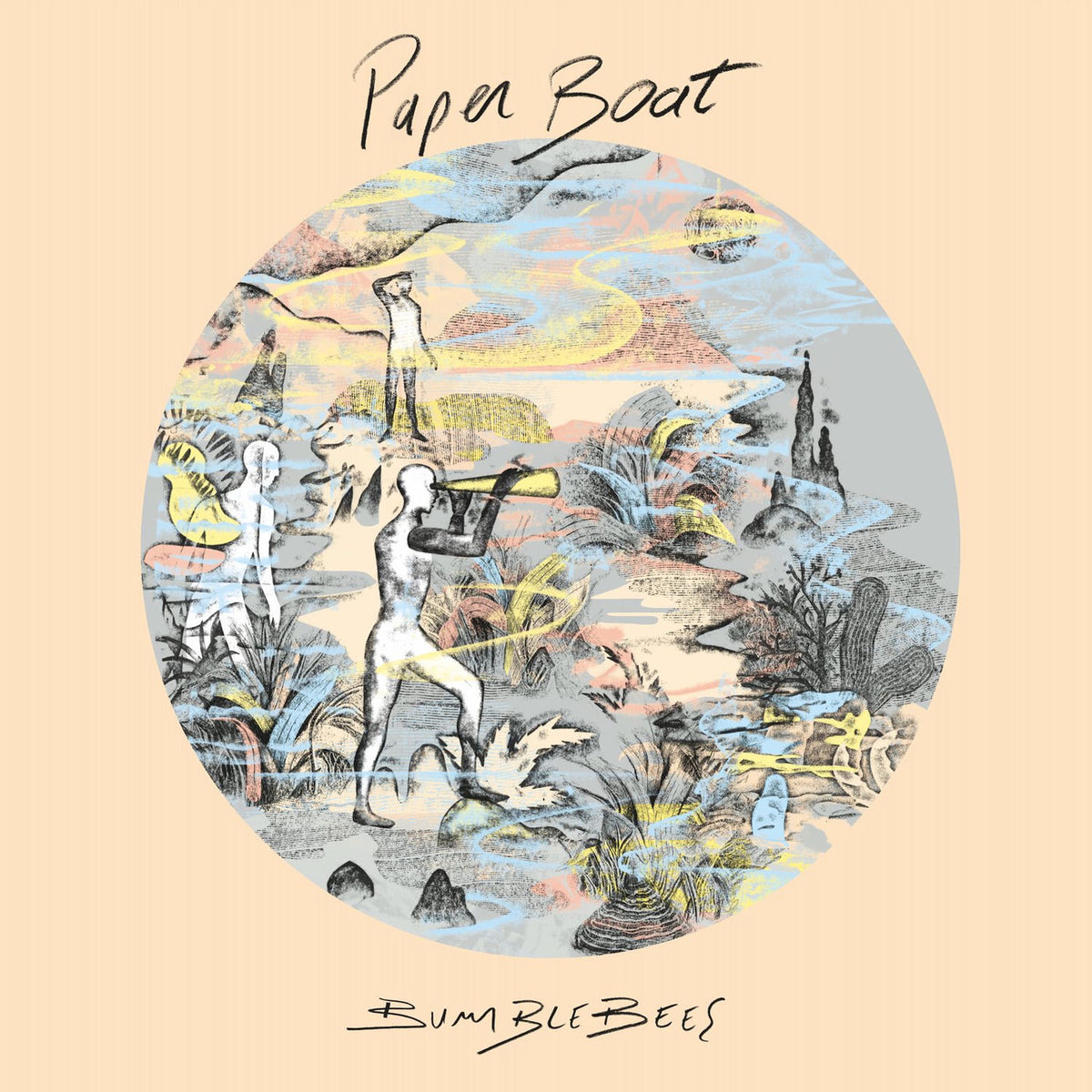 Bumblebees – Paper Boat vinyl record cover