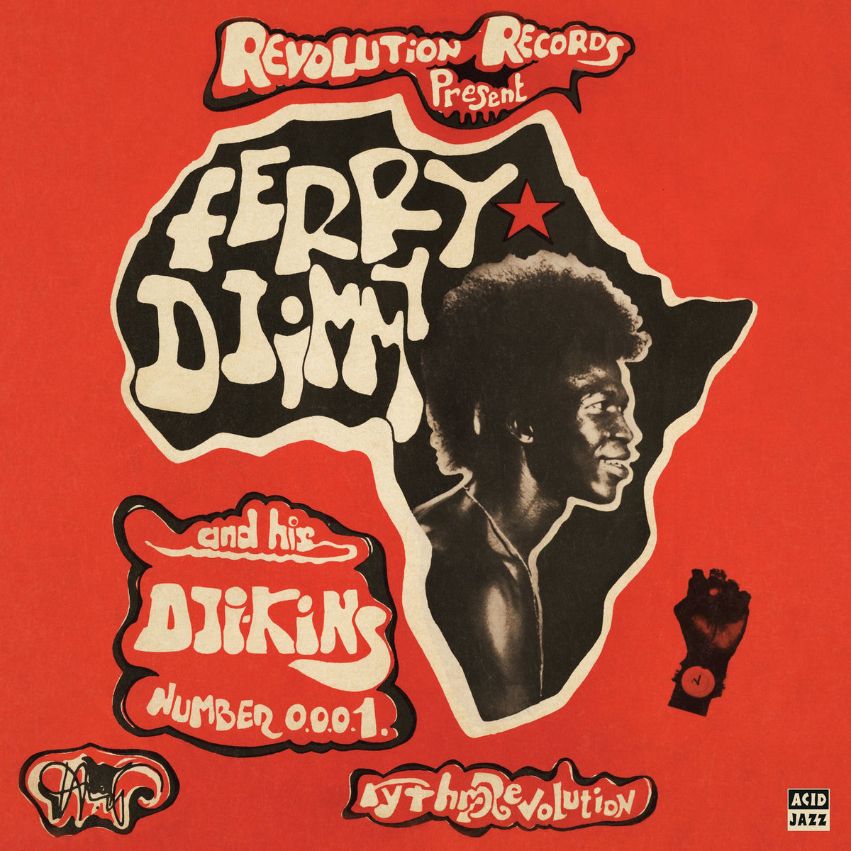 Ferry Djimmy – Rhythm Revolution vinyl record cover