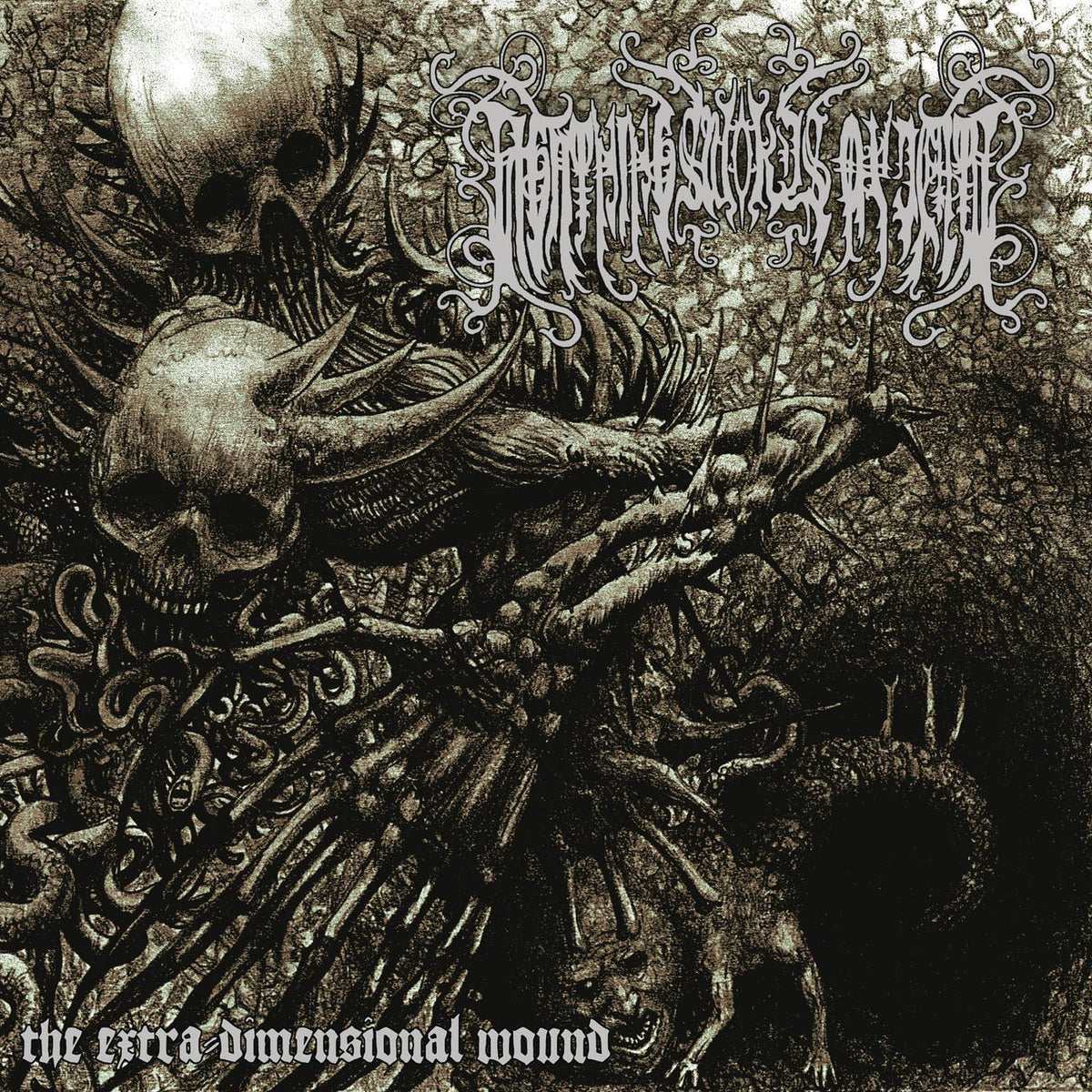 Lightning Swords of Death – The Extra Dimensional Wound vinyl record cover