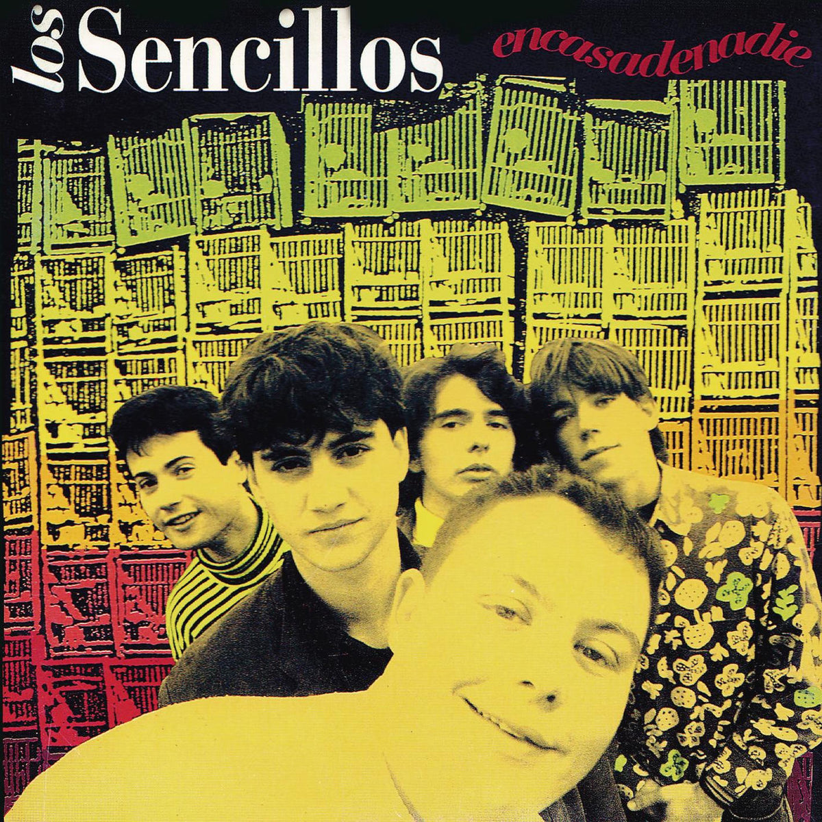 Los Sencillos – Encasadenadie -Coloured- vinyl record cover