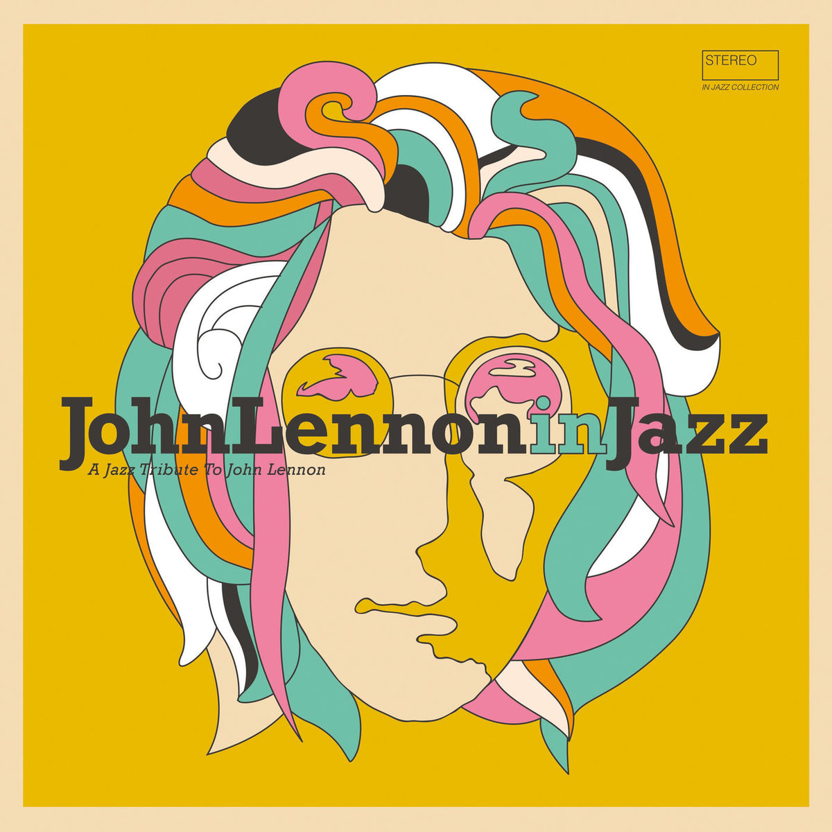 Various Artists – John Lennon In Jazz vinyl record cover